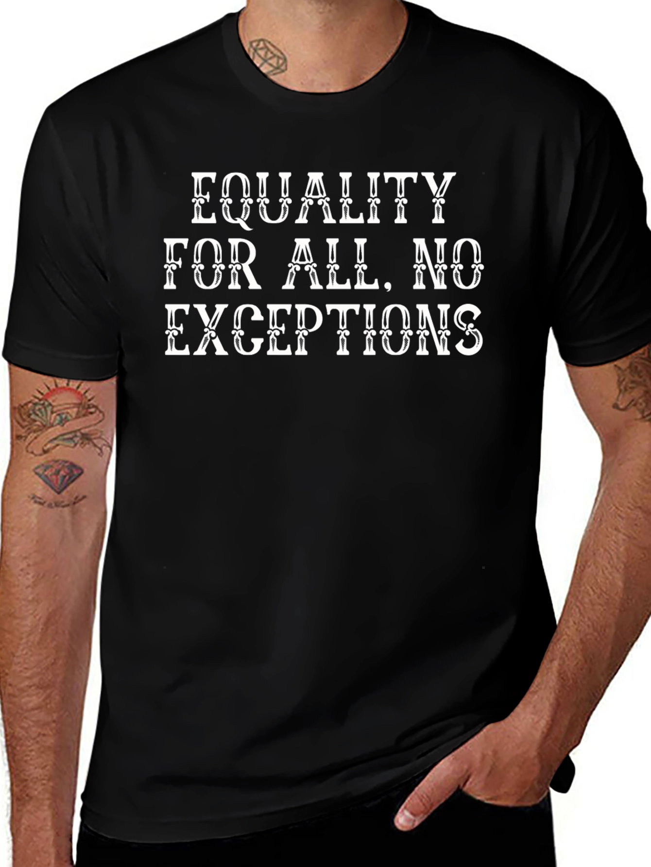Equality for All T-Shirt | Equality Graphic Tee | Inclusive Message Shirt | Social Justice Gift | Free Shipping $50+
