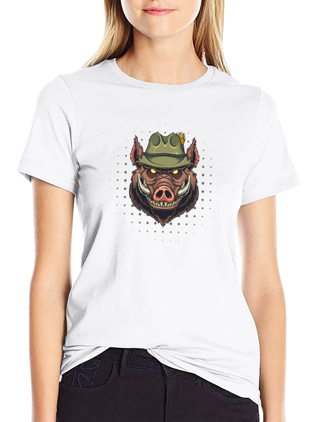 Wild Boar Graphic T-Shirt