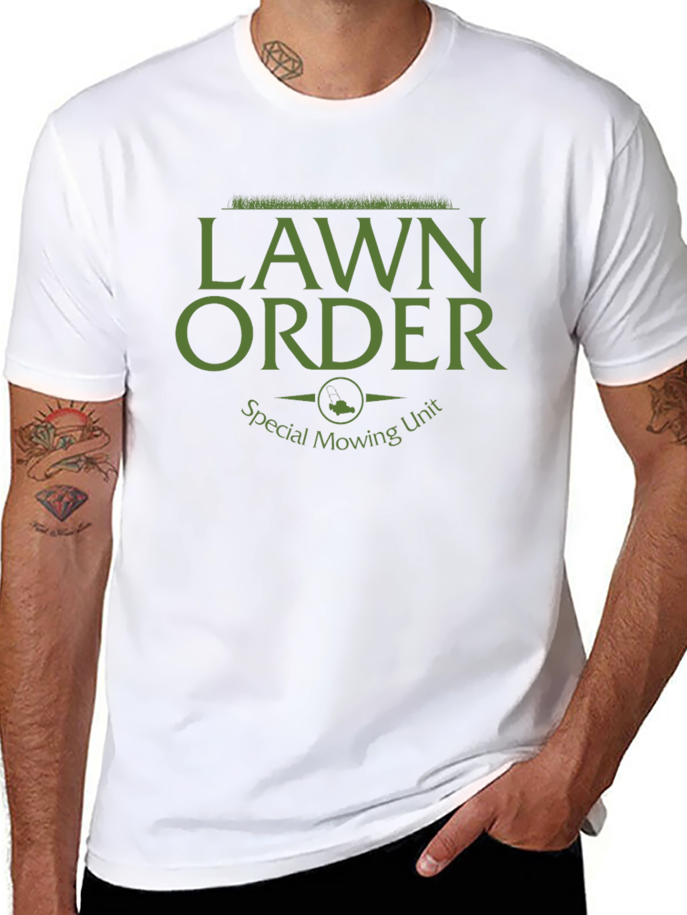 Lawn Order T-Shirt - Special Mowing Unit