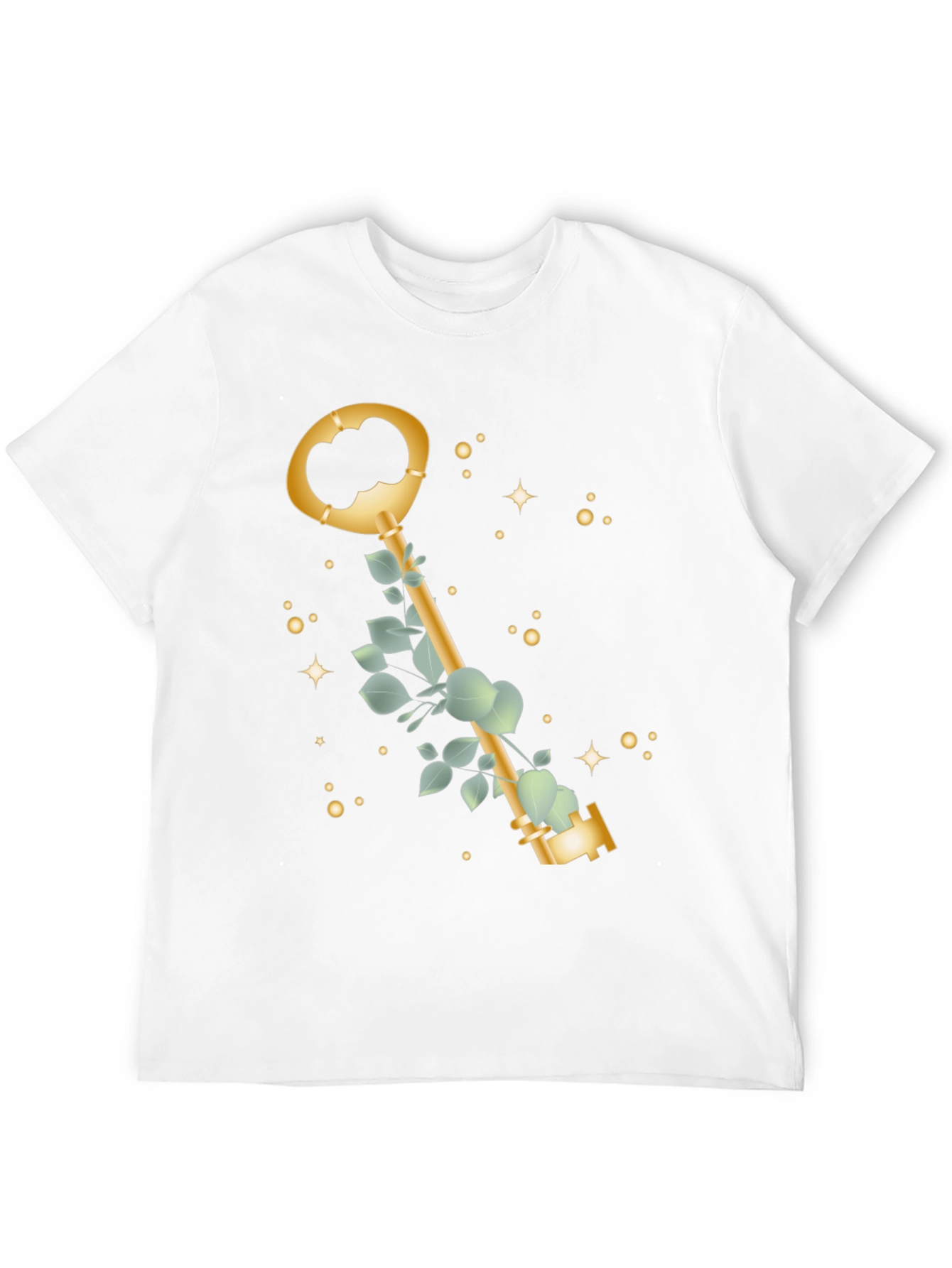 Golden Key T-Shirt - Stylish & Unique Design