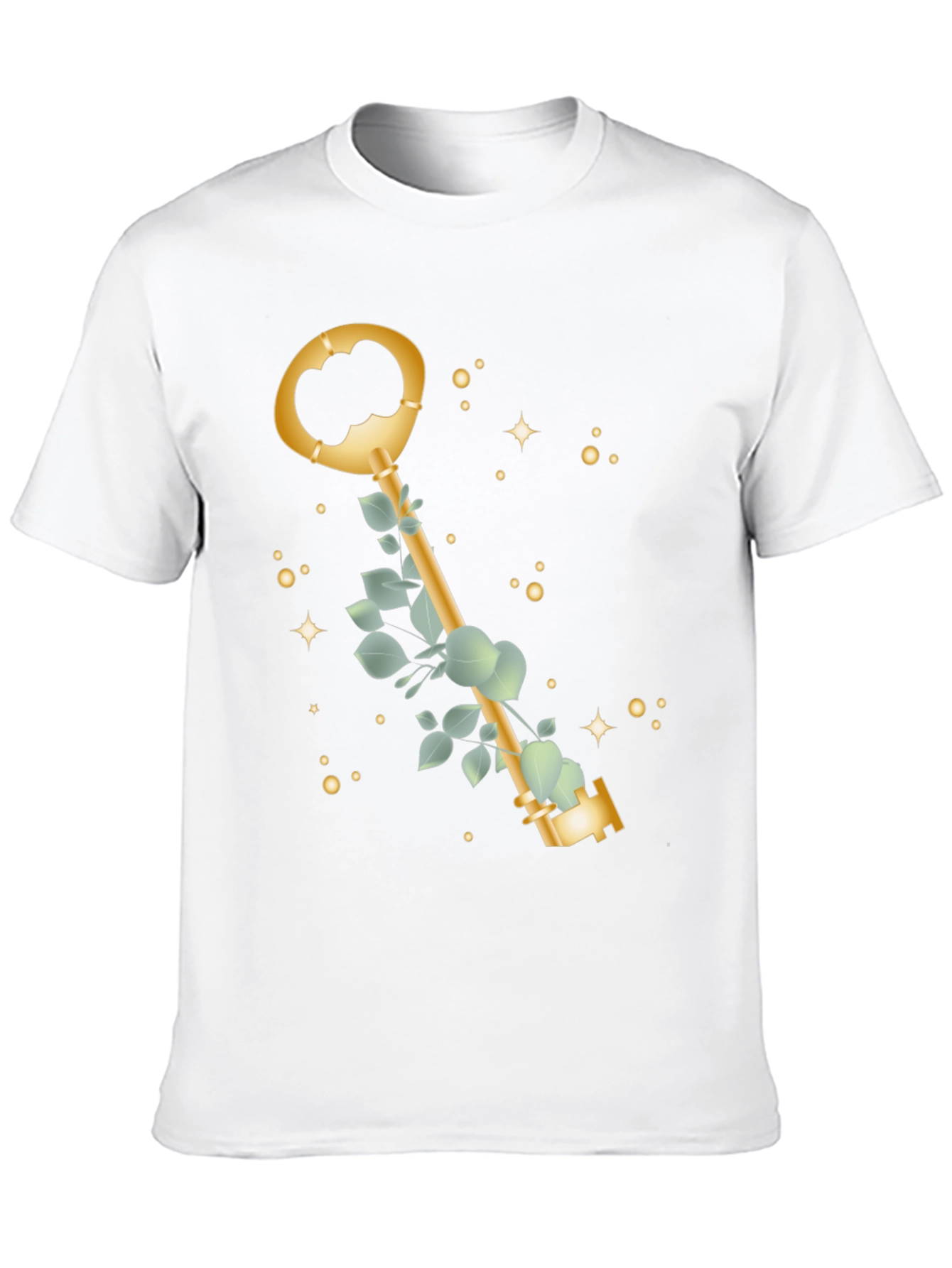 Golden Key T-Shirt - Stylish & Unique Design
