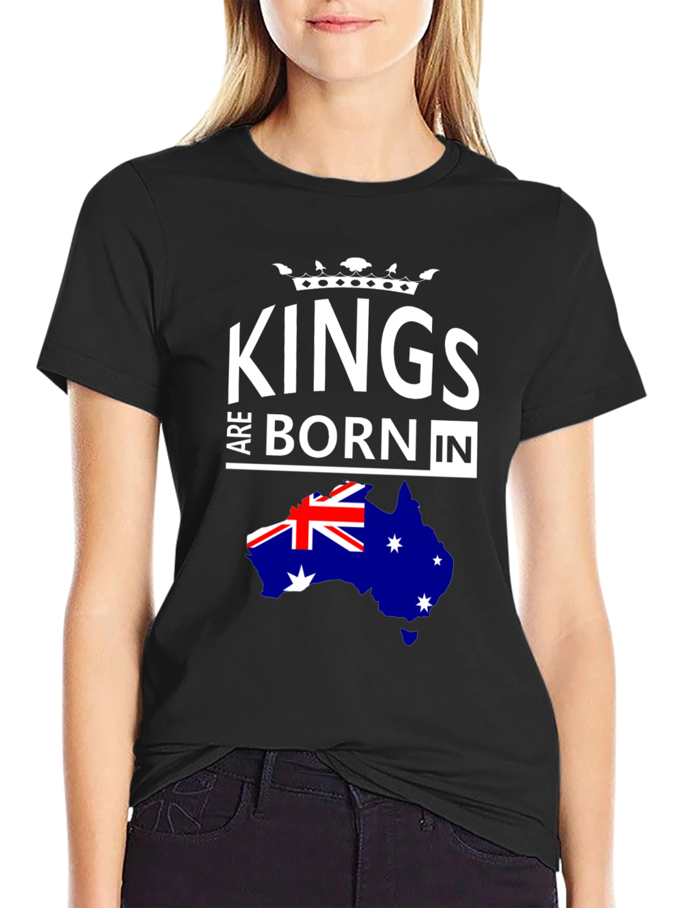 Kings Are Born In Australia T-Shirt