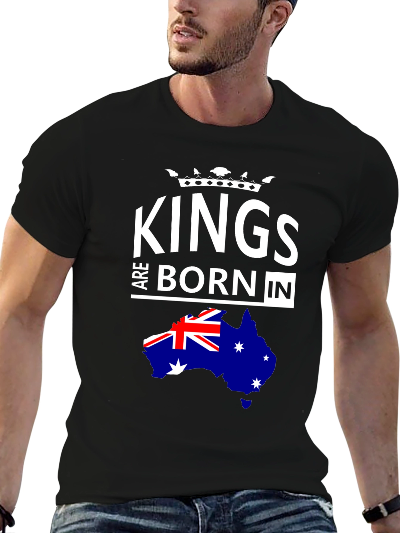 Kings Are Born In Australia T-Shirt