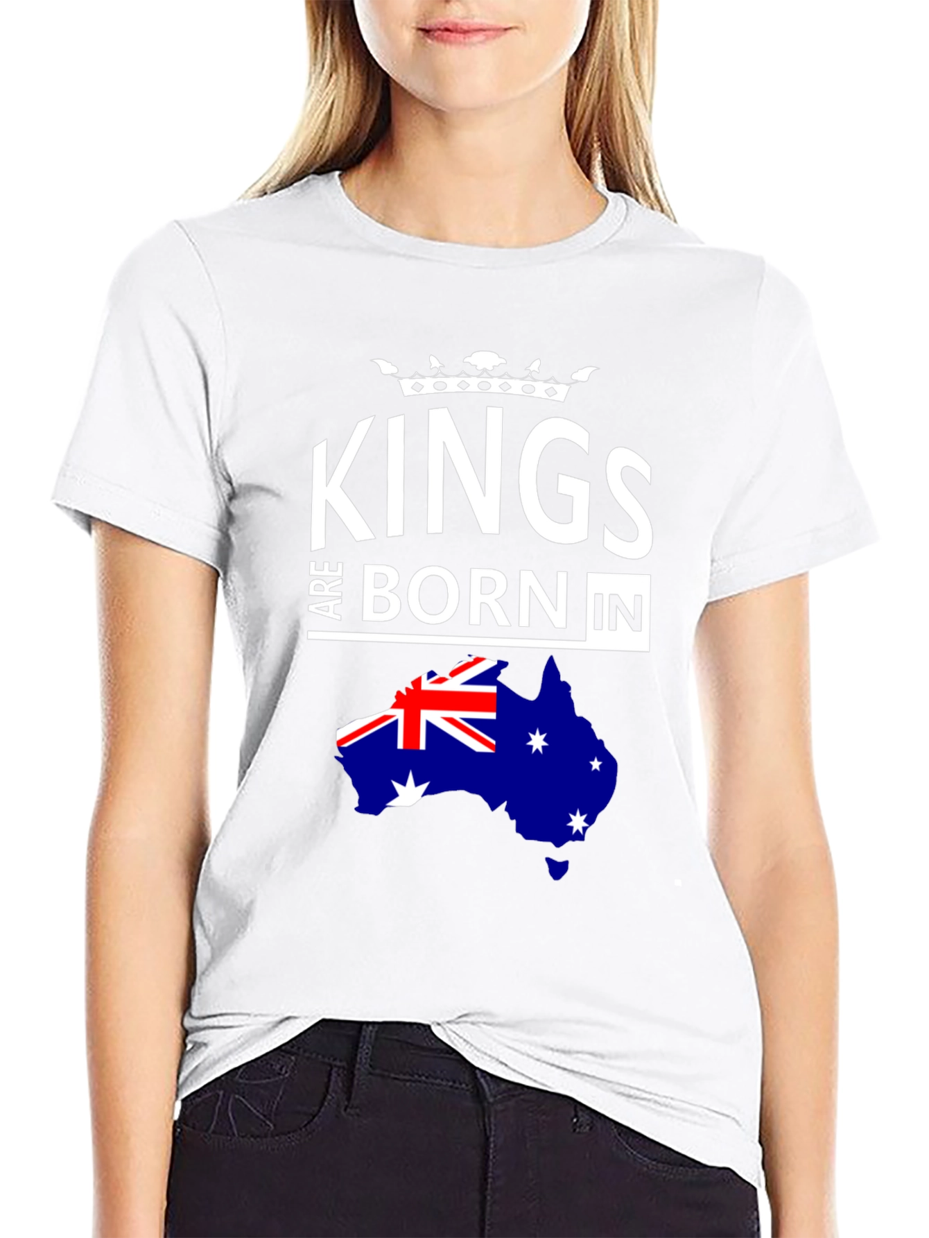 Kings Are Born In Australia T-Shirt