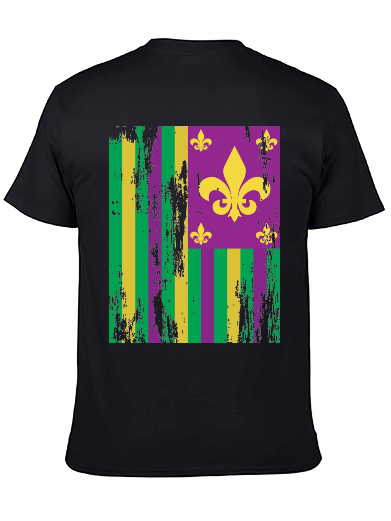 Mardi Gras Fleur-de-lis Graphic Tee