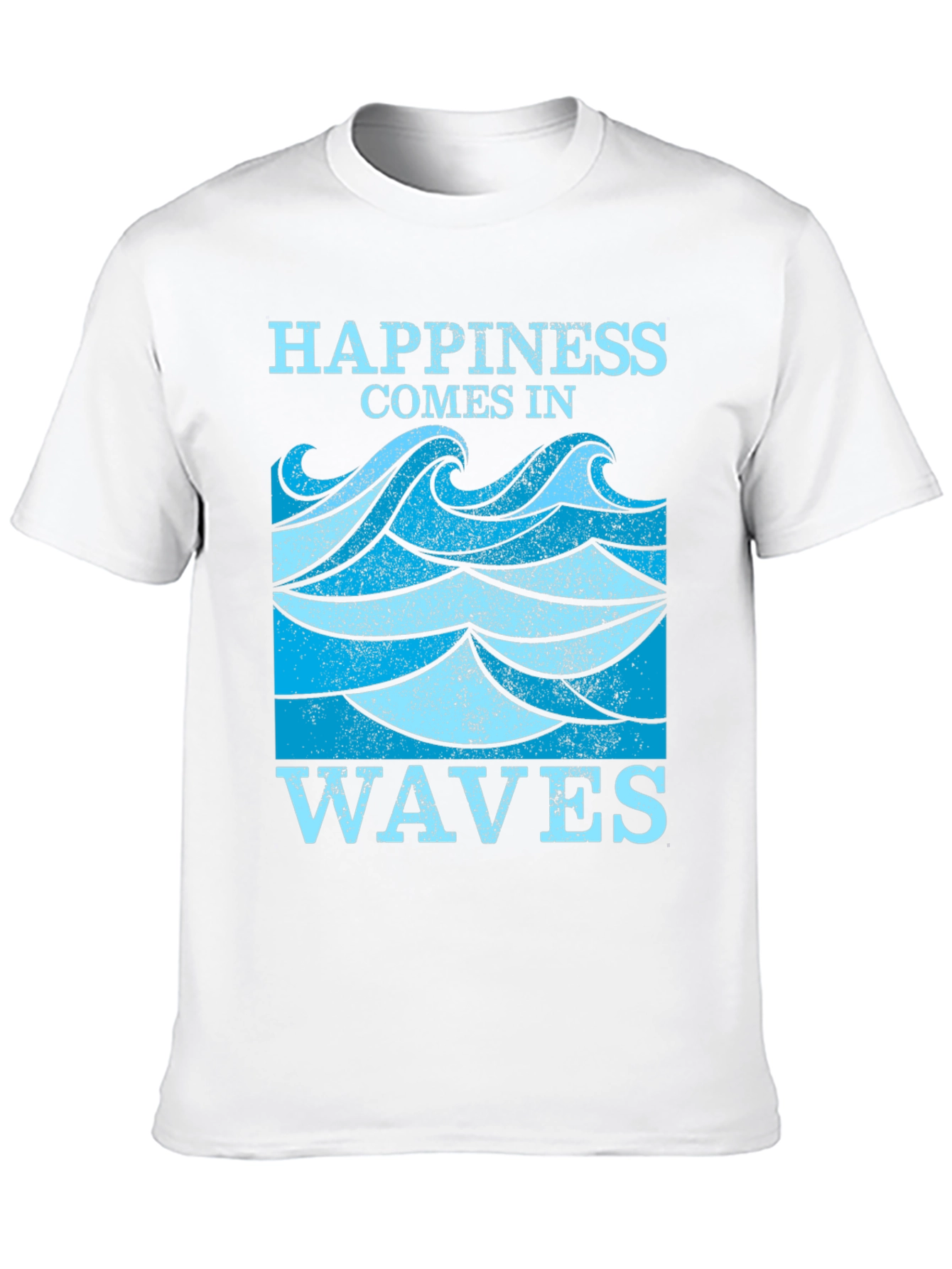 Happiness Comes in Waves Graphic Tee