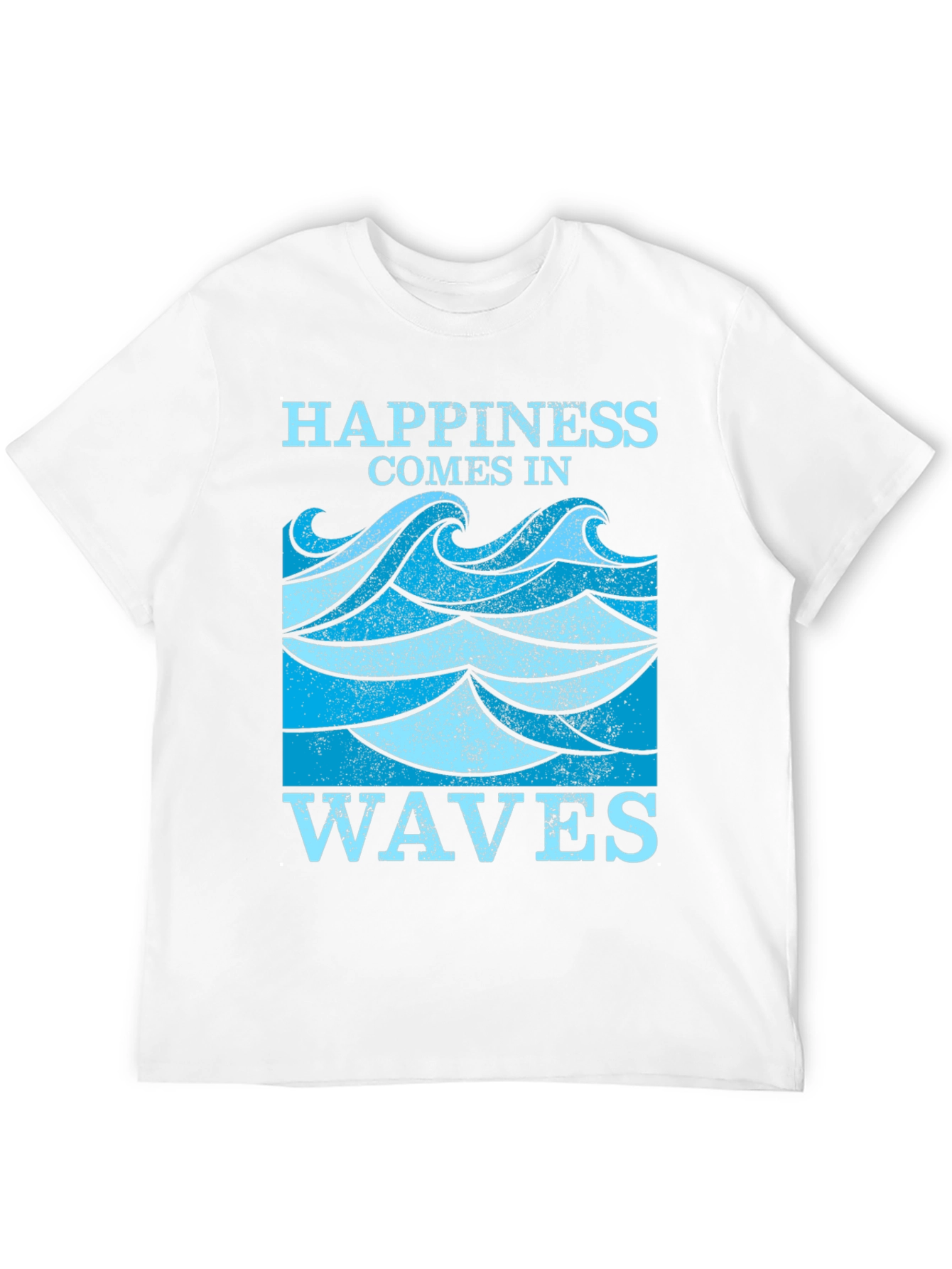 Happiness Comes in Waves Graphic Tee