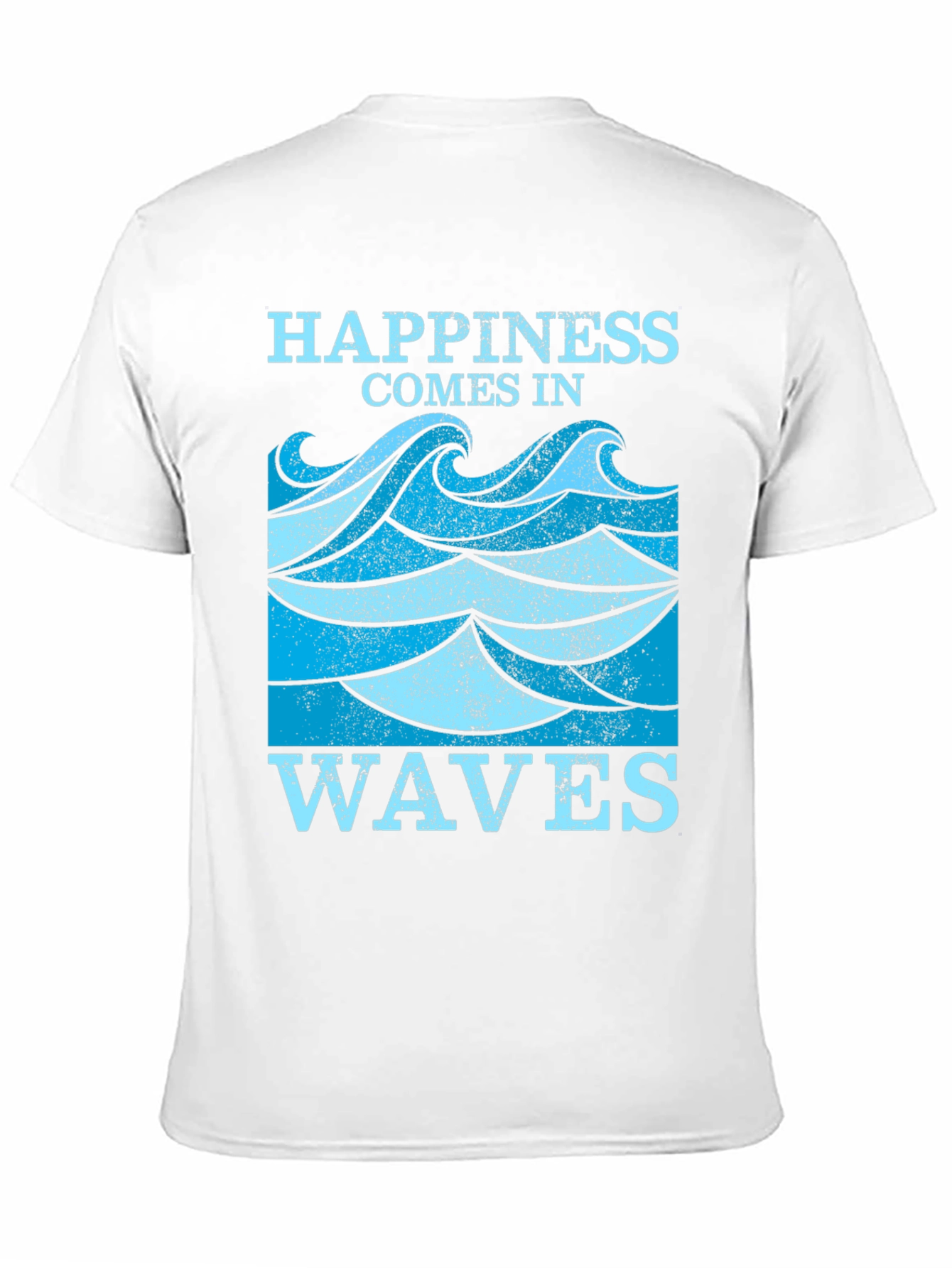Happiness Comes in Waves Graphic Tee