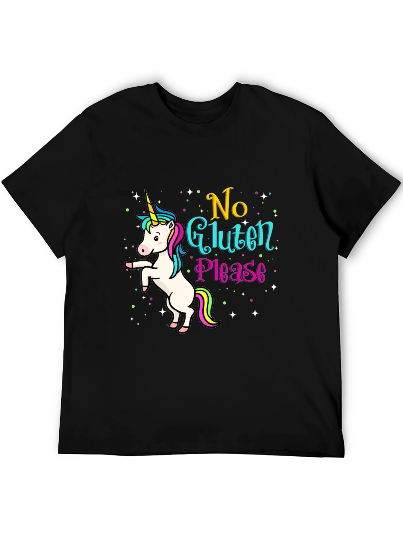 Unicorn No Gluten Please Graphic Tee
