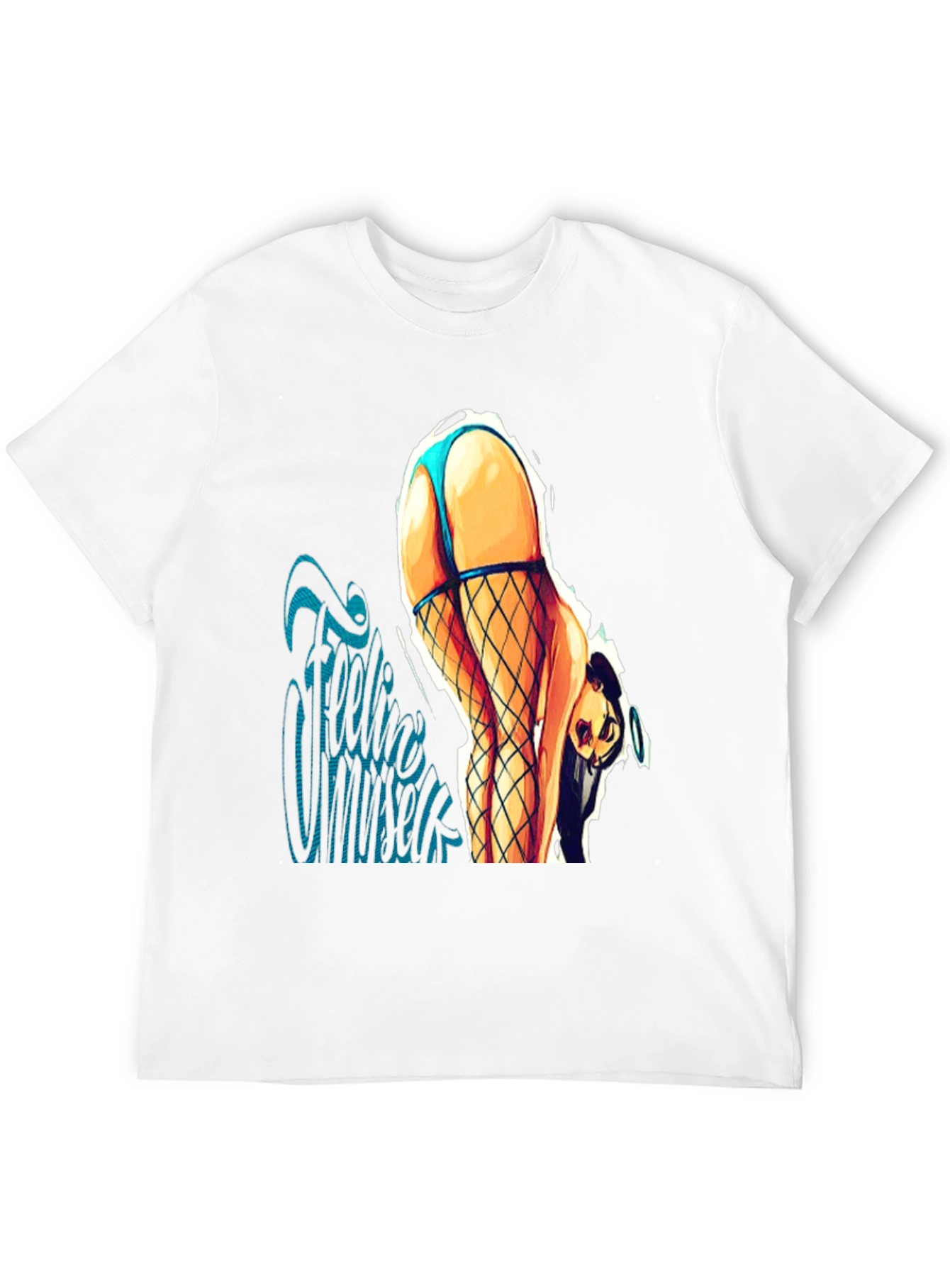 Feelin Myself Graphic Tee - Black