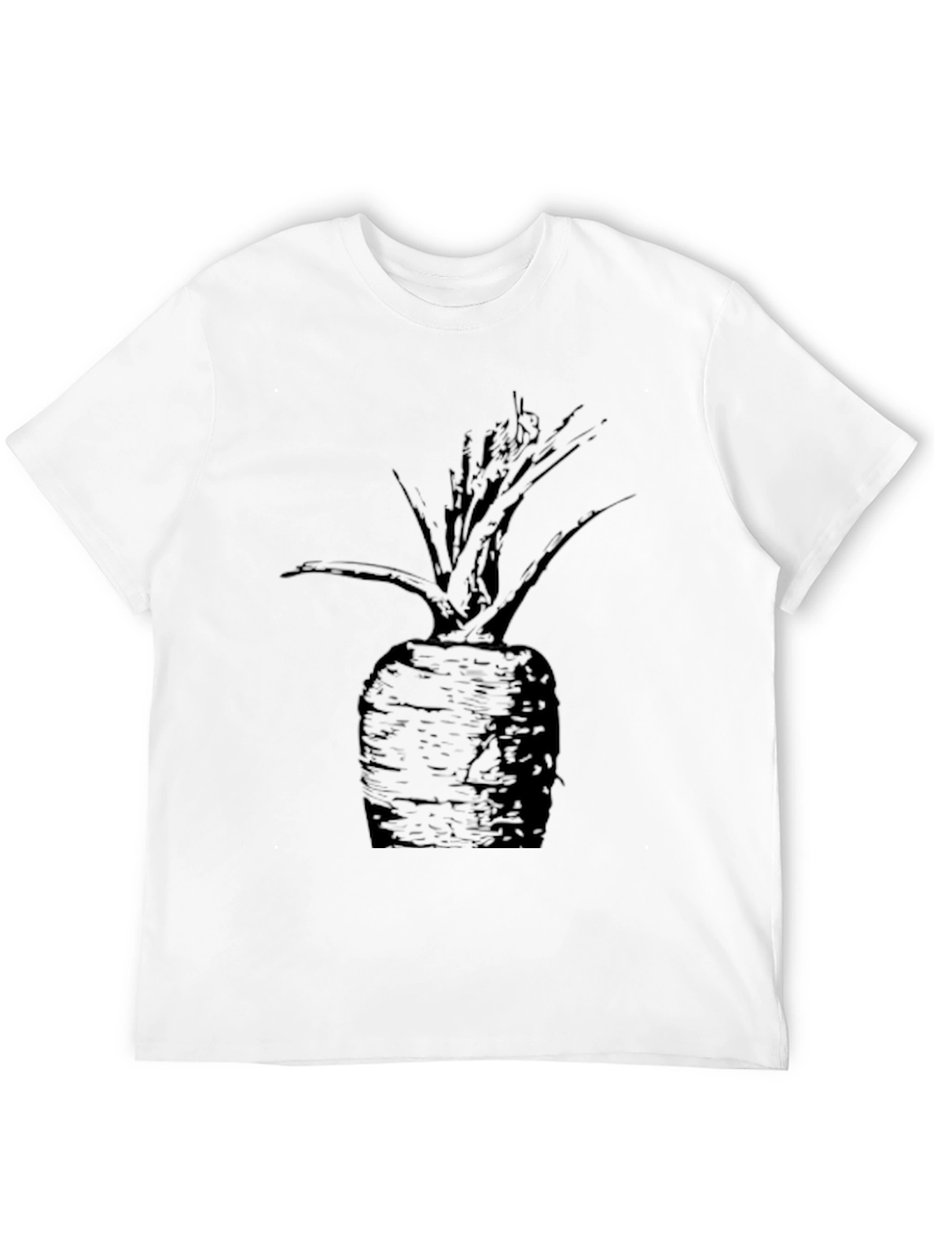 Root Vegetable Graphic Tee - Black