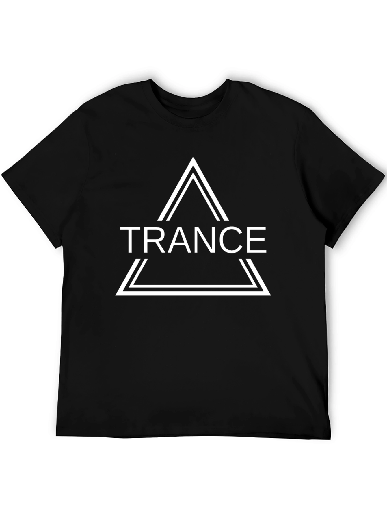 Trance Graphic Black T-Shirt
