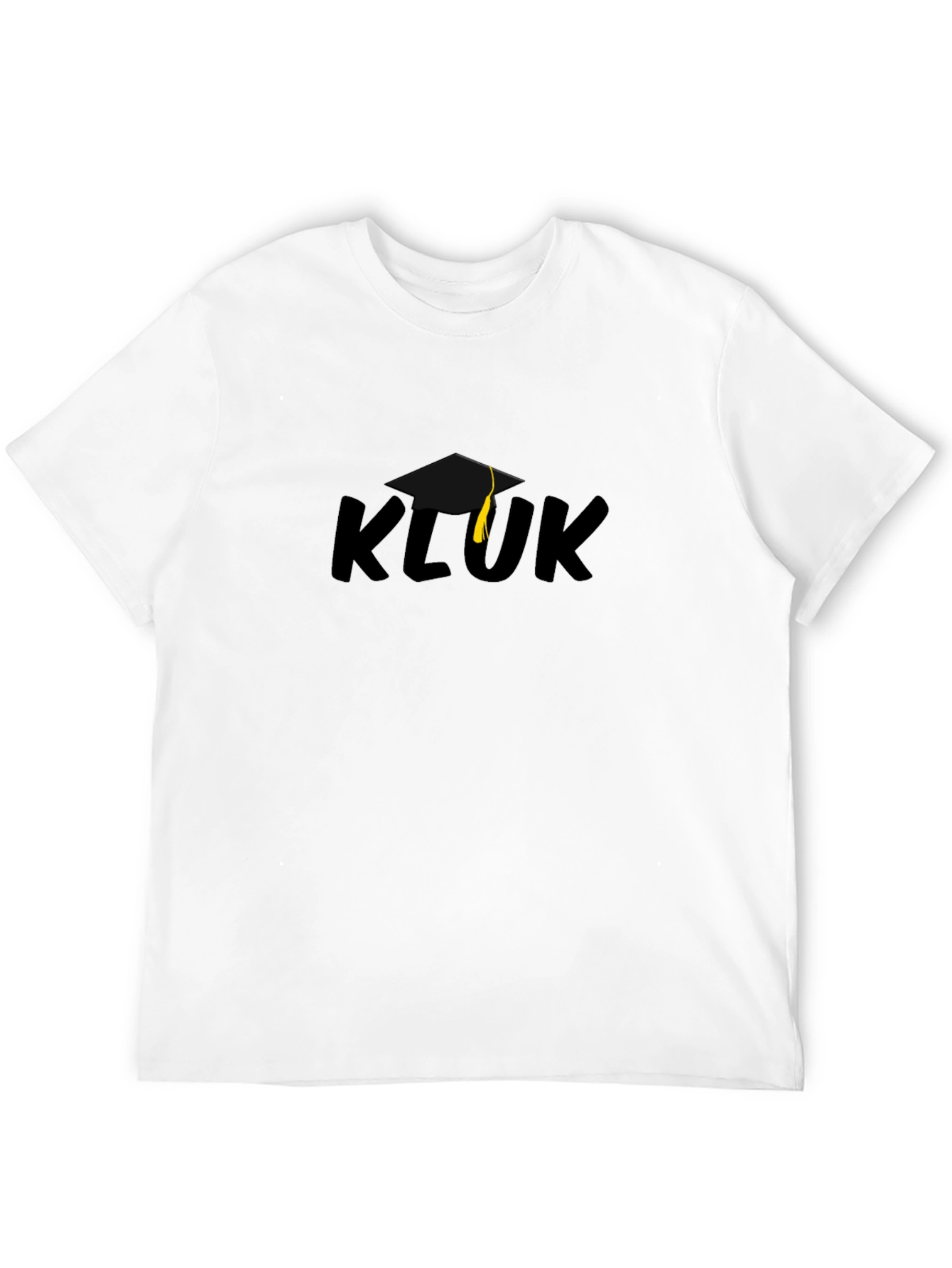 KLUK Graduation T-Shirt - Black Crew Neck