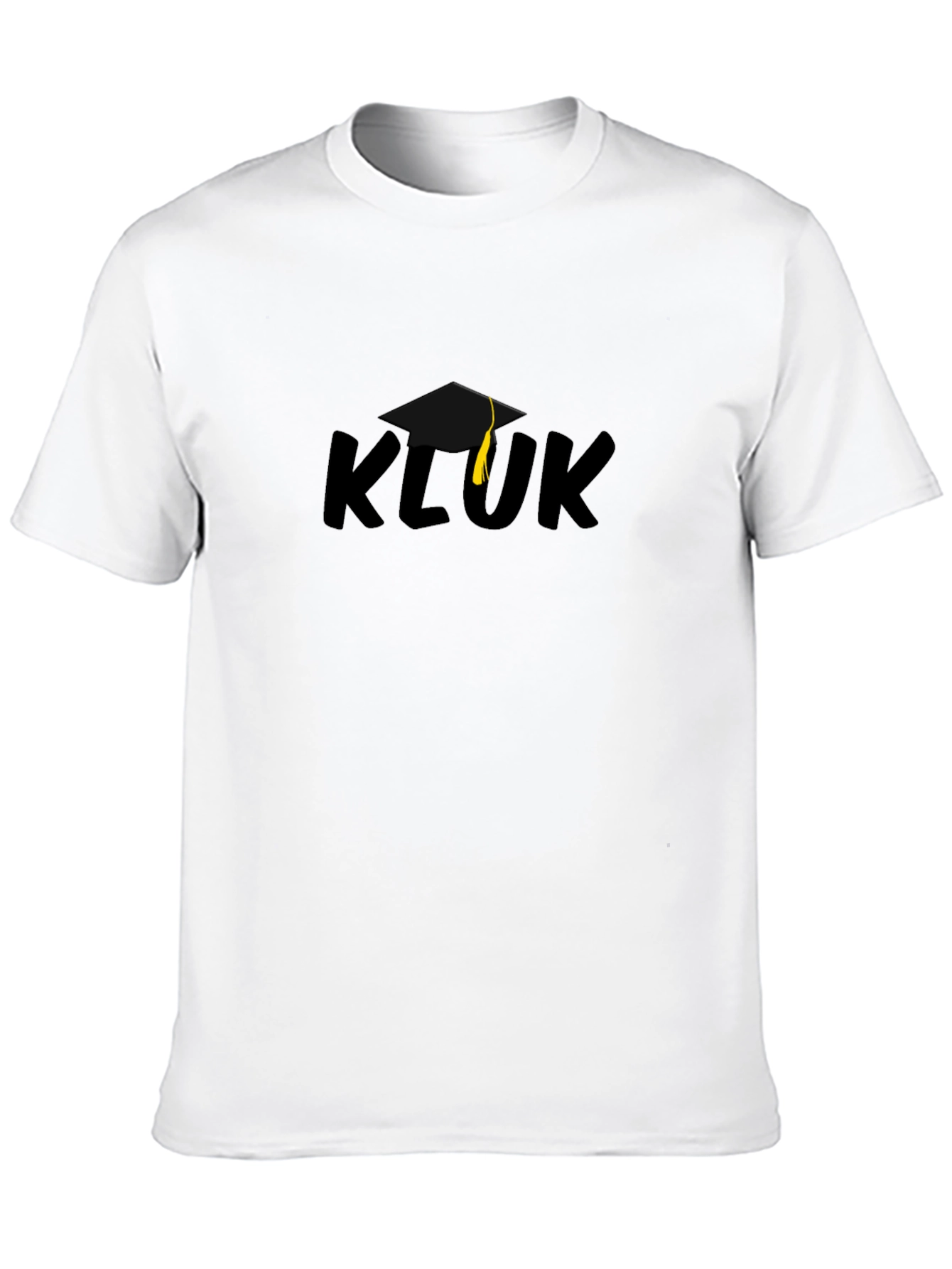 KLUK Graduation T-Shirt - Black Crew Neck