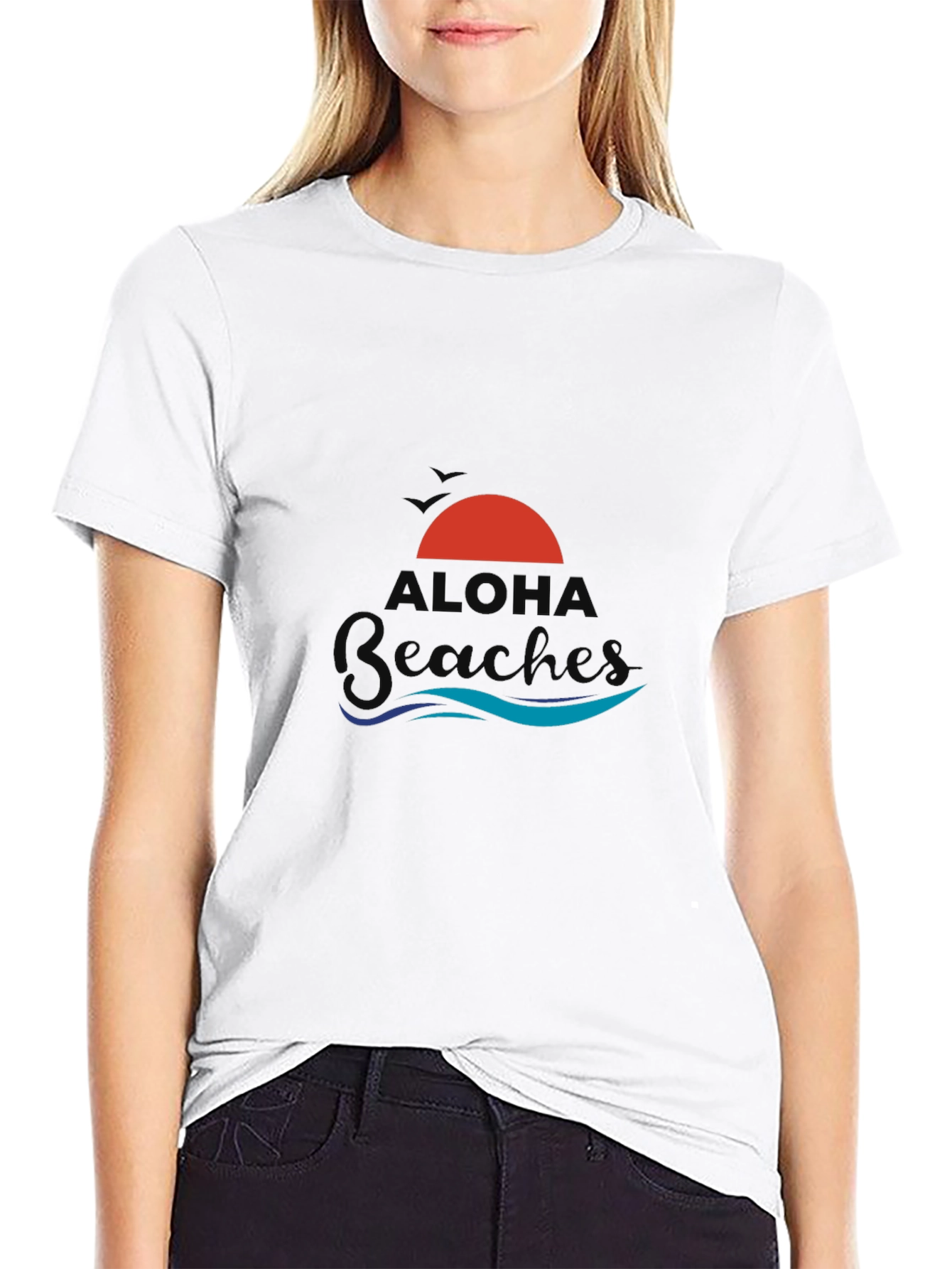 Aloha Beaches Graphic T-Shirt