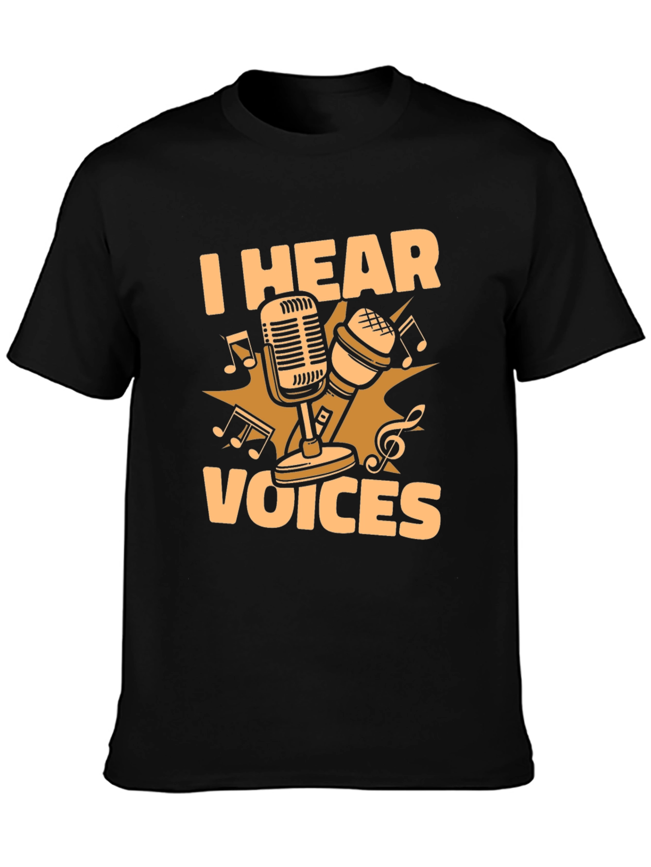 I Hear Voices Music T-Shirt