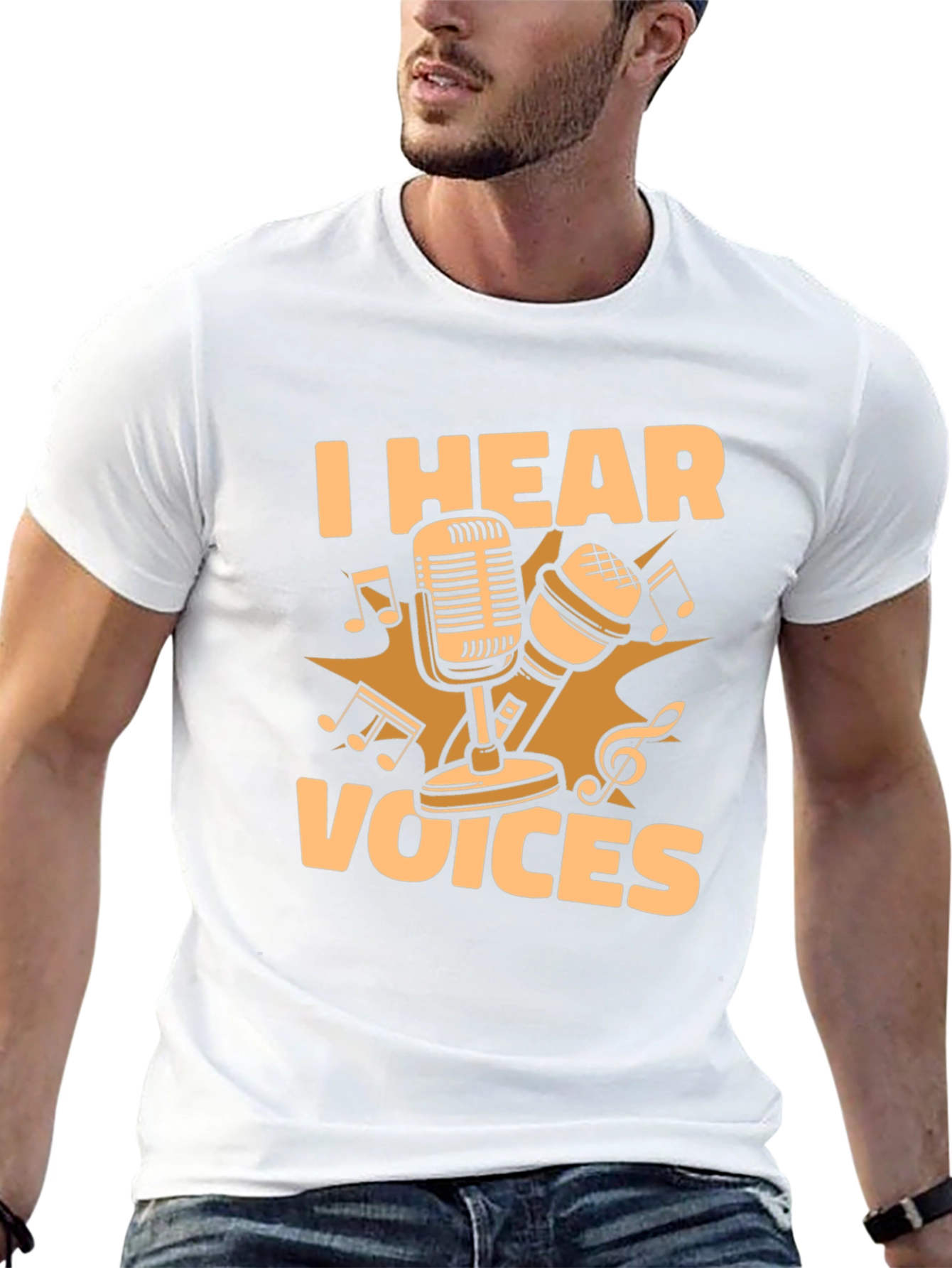 I Hear Voices Music T-Shirt