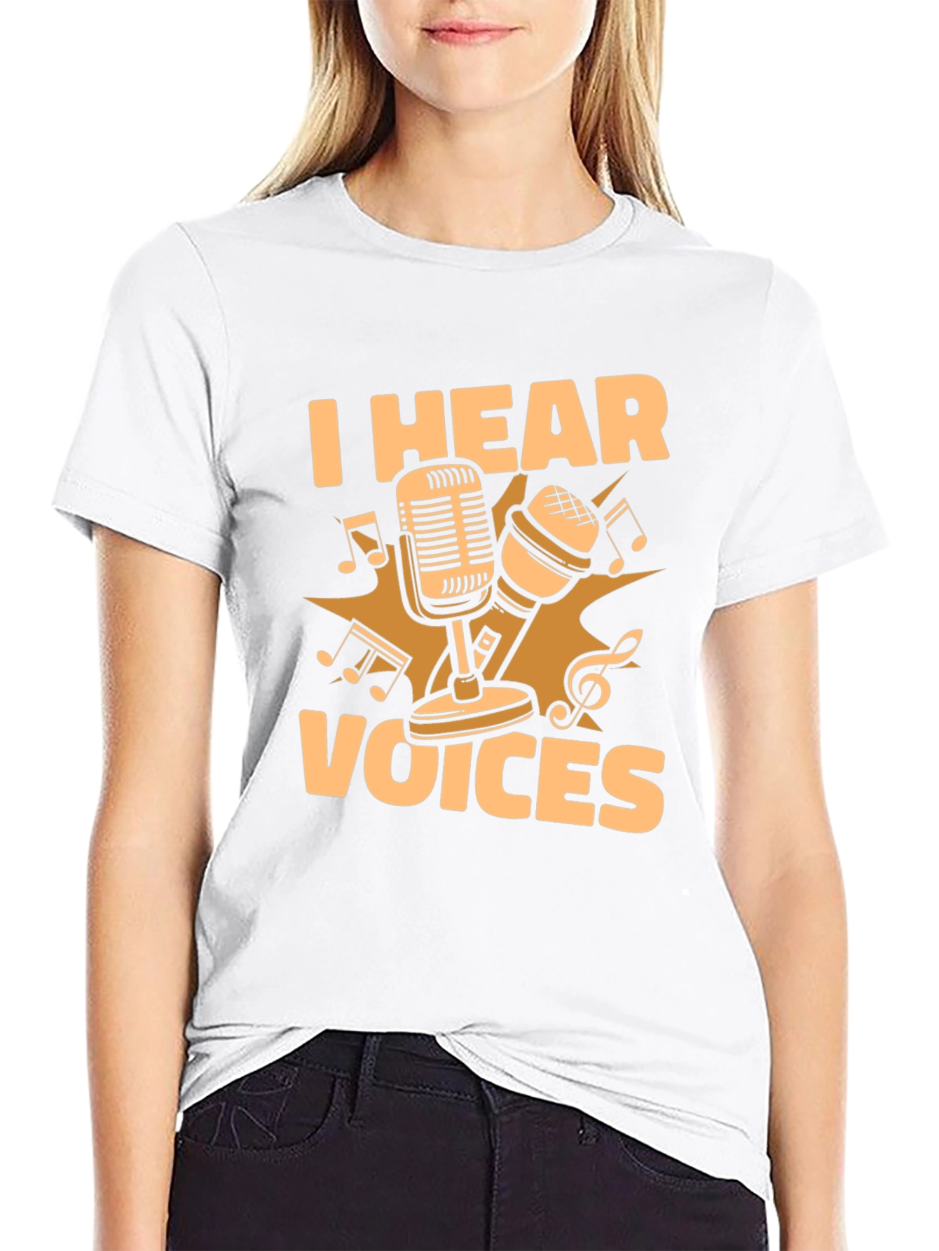 I Hear Voices Music T-Shirt