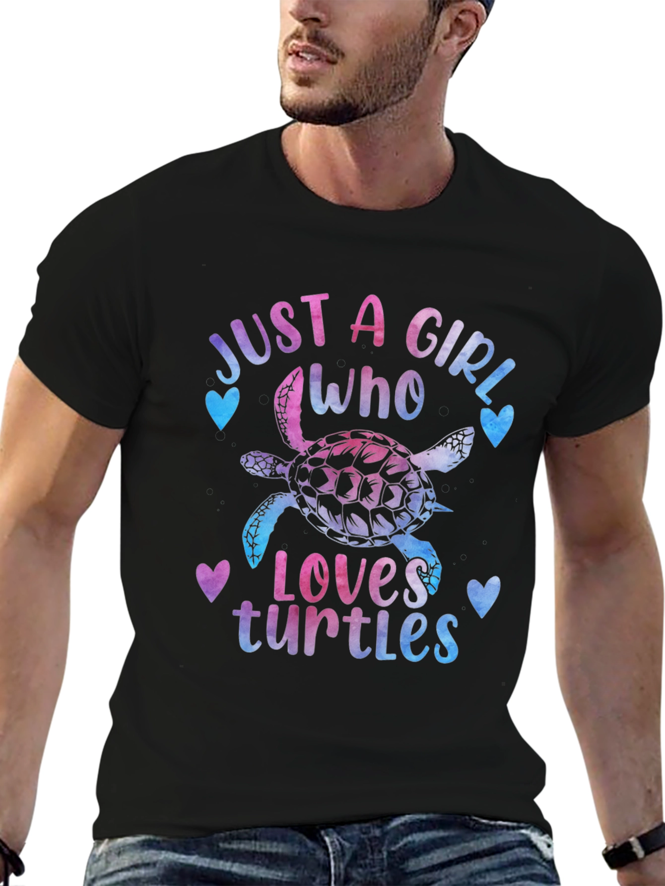 Just A Girl Who Loves Turtles T-Shirt