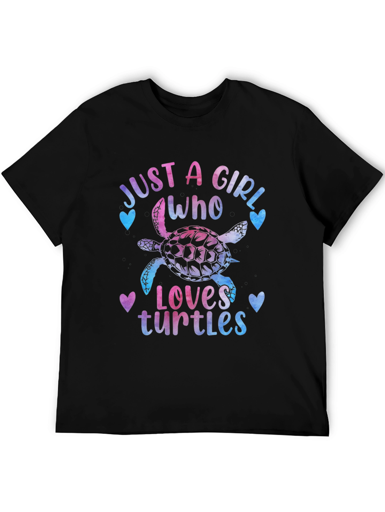 Just A Girl Who Loves Turtles T-Shirt
