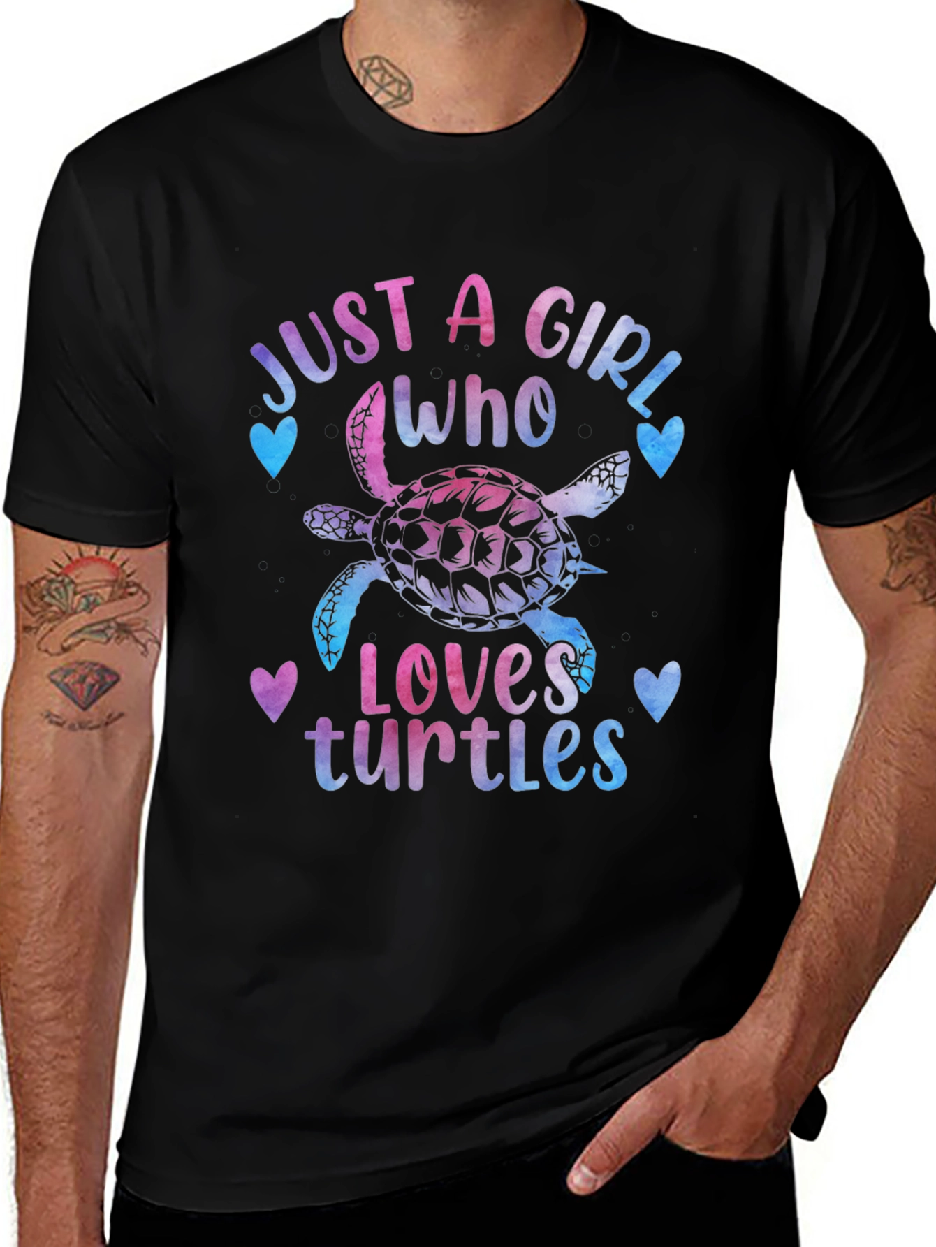 Just A Girl Who Loves Turtles T-Shirt