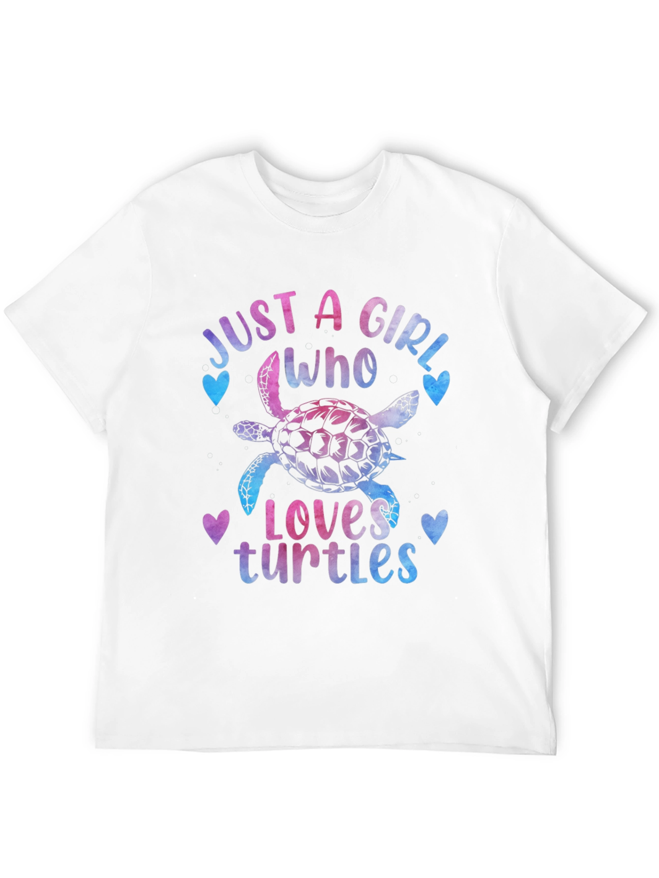 Just A Girl Who Loves Turtles T-Shirt