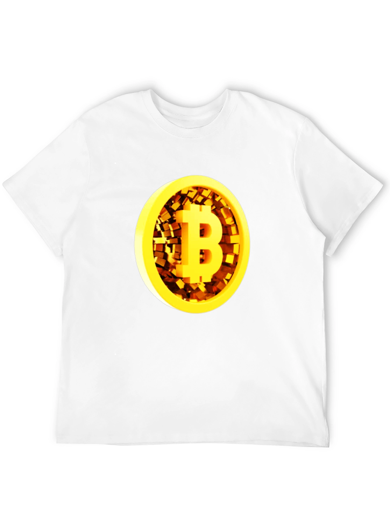 Bitcoin Black T-Shirt - Crypto Currency Graphic Tee