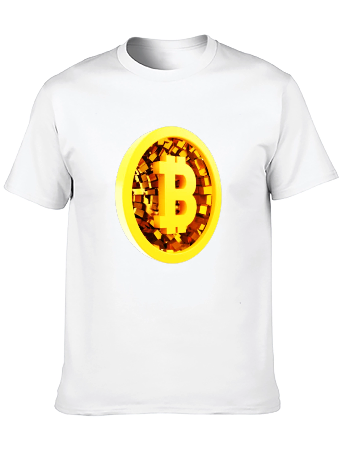 Bitcoin Black T-Shirt - Crypto Currency Graphic Tee