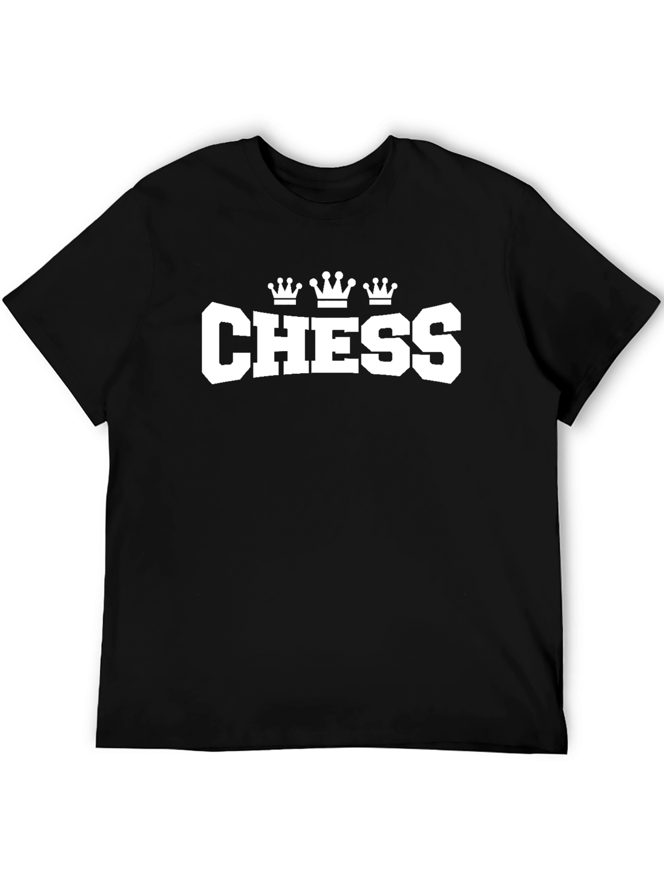 Chess King T-Shirt - Black Graphic Tee