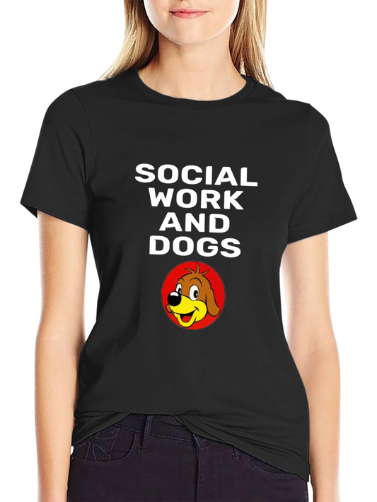 Social Work and Dogs Graphic Tee - Unisex