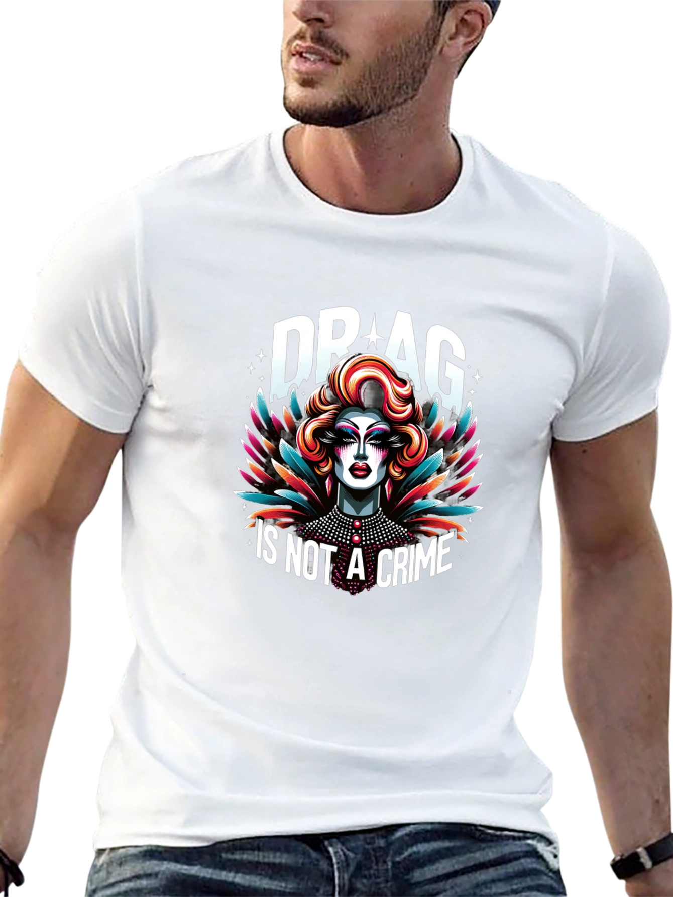 Drag Is Not A Crime Graphic T-Shirt
