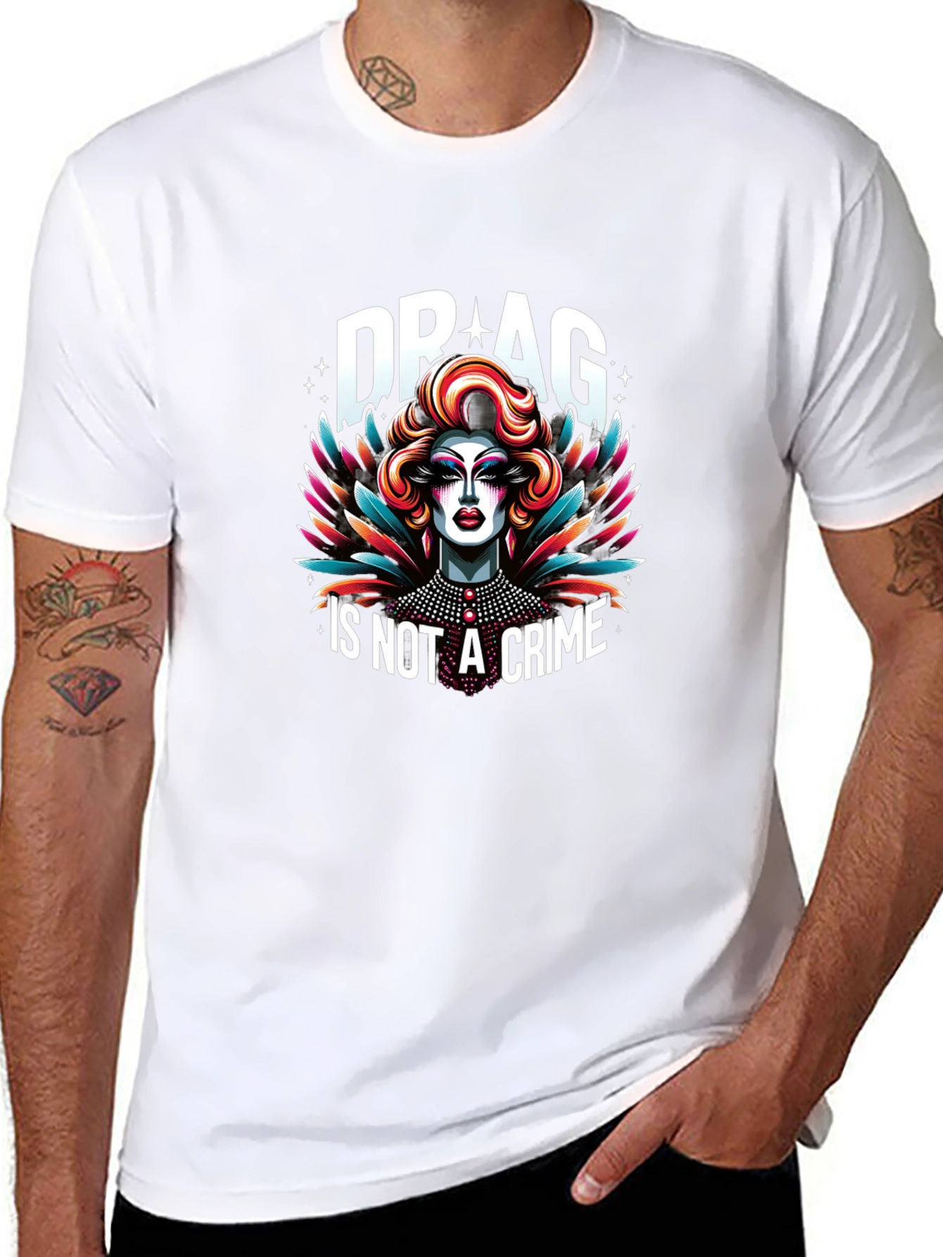 Drag Is Not A Crime Graphic T-Shirt