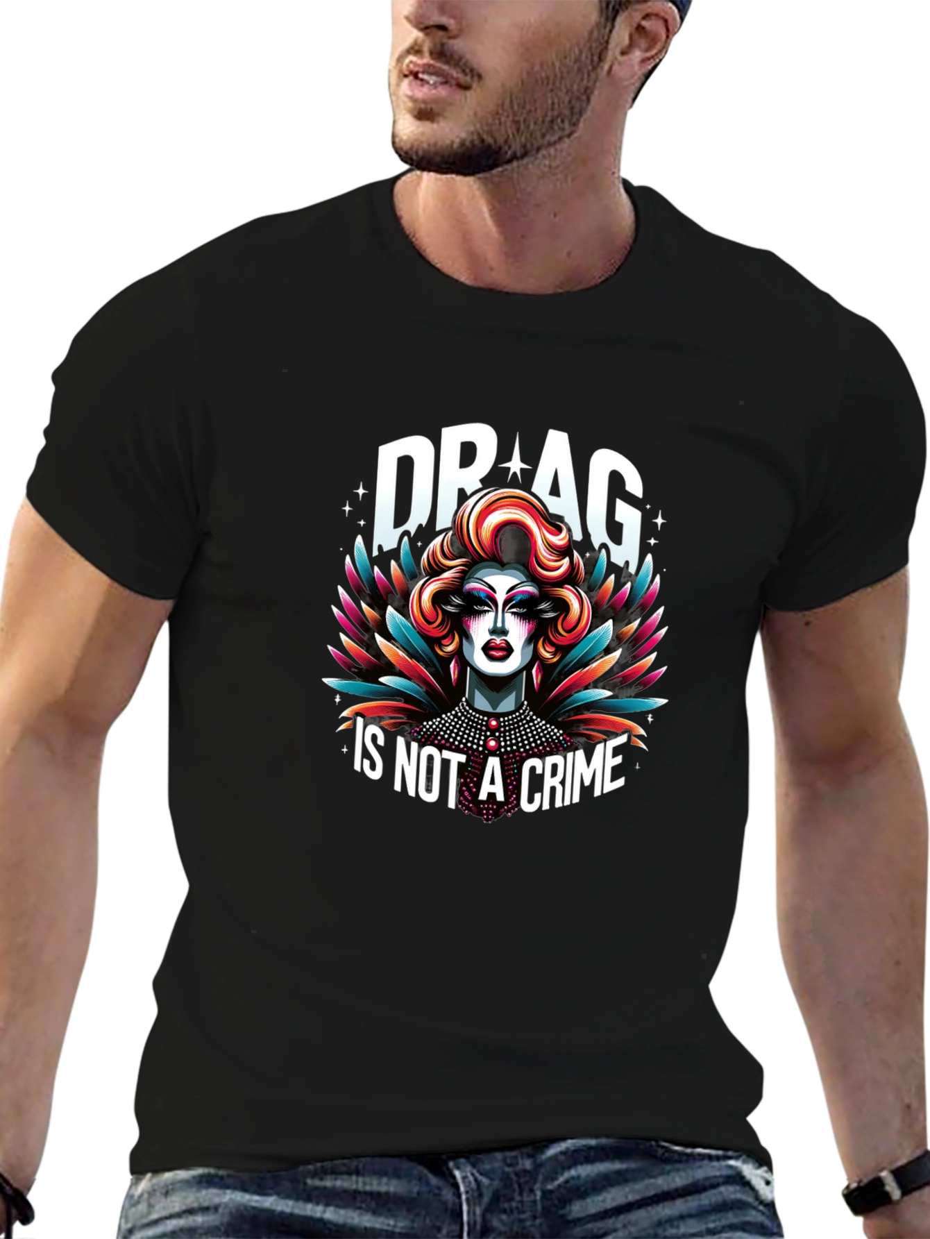 Drag Is Not A Crime Graphic T-Shirt