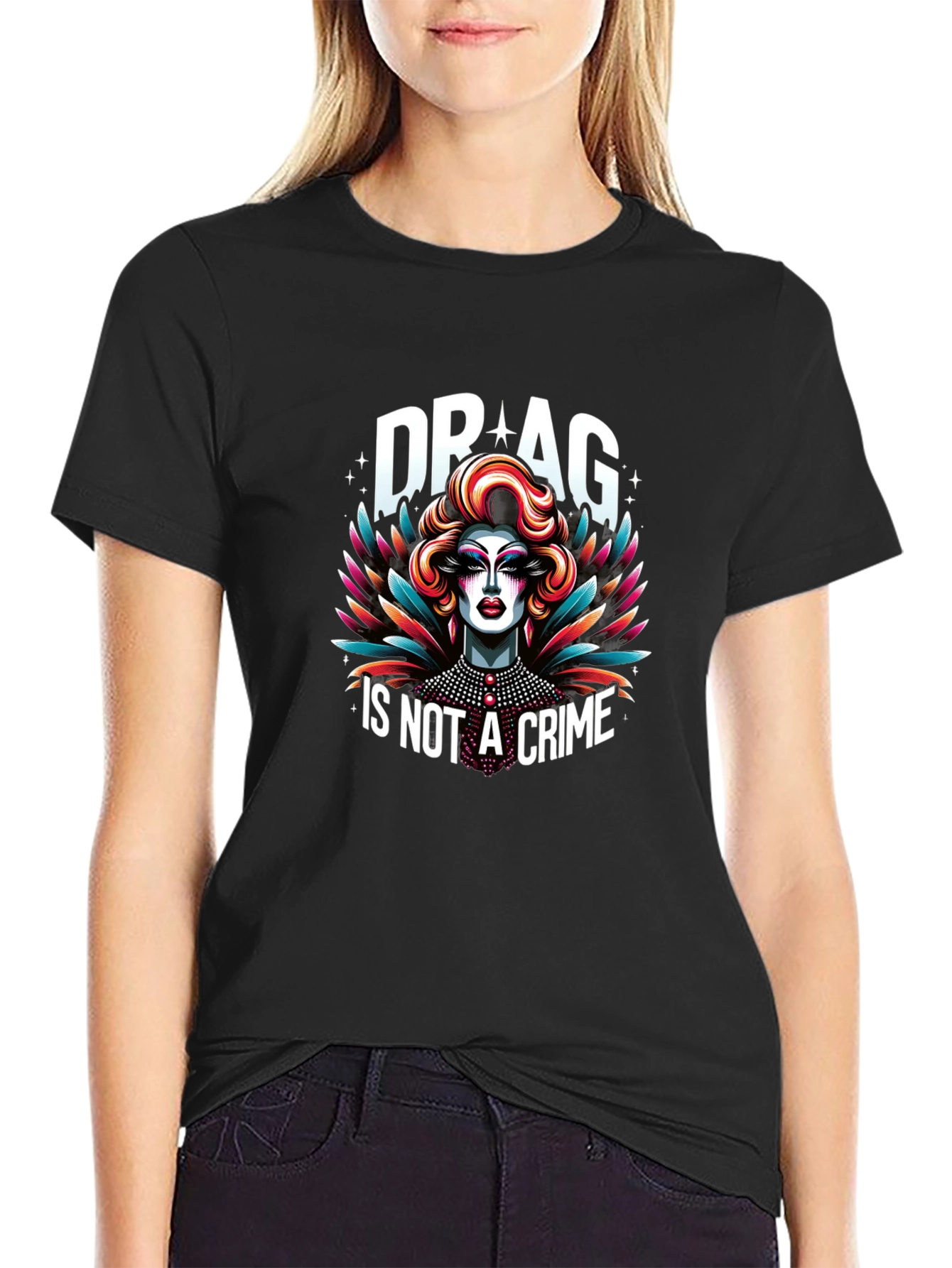 Drag Is Not A Crime Graphic T-Shirt
