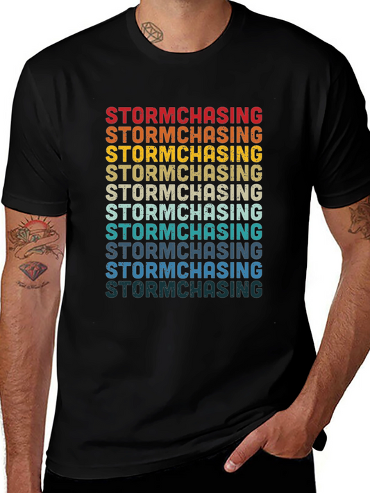 Storm Chasing Retro Graphic T-Shirt