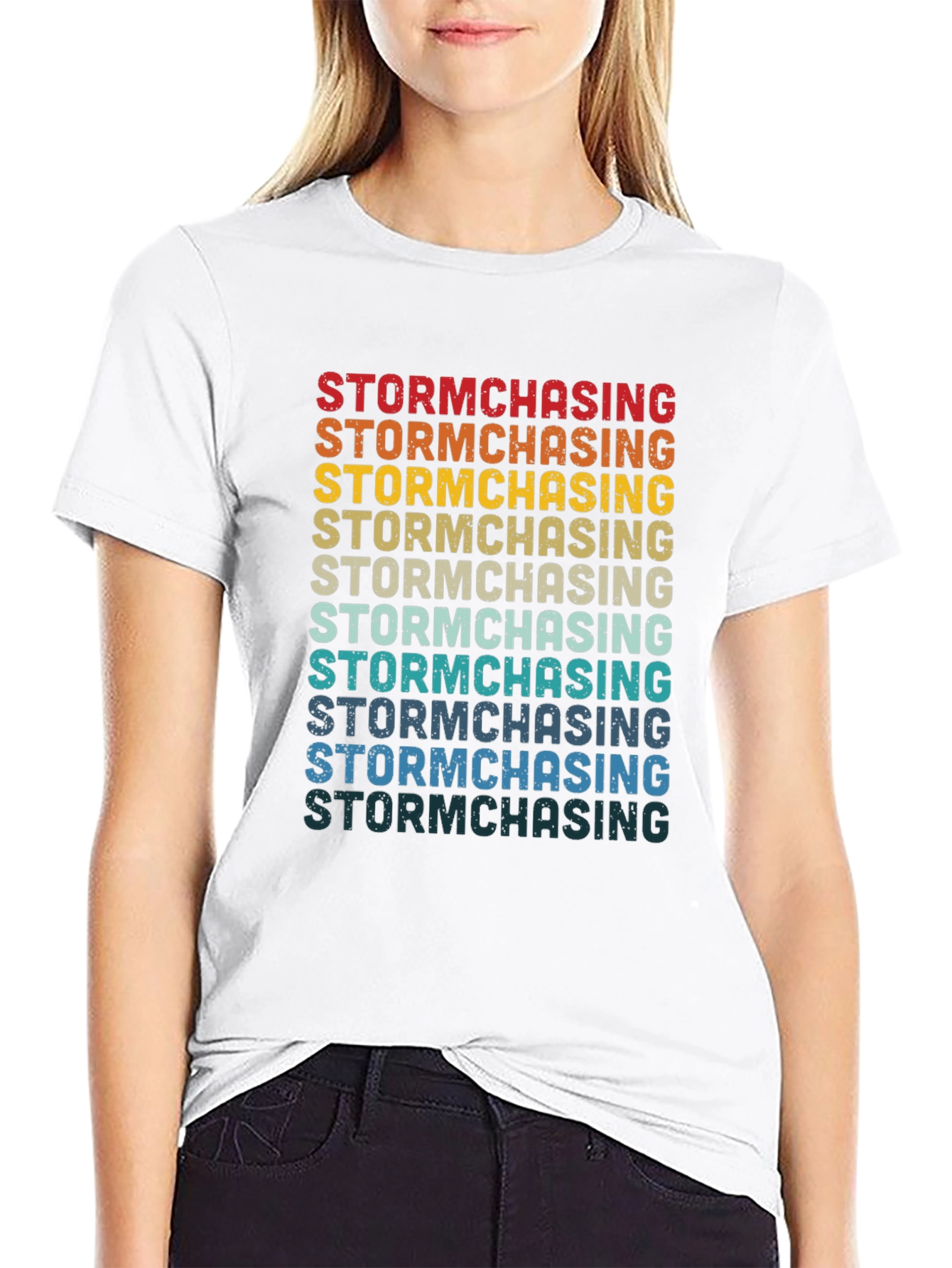 Storm Chasing Retro Graphic T-Shirt