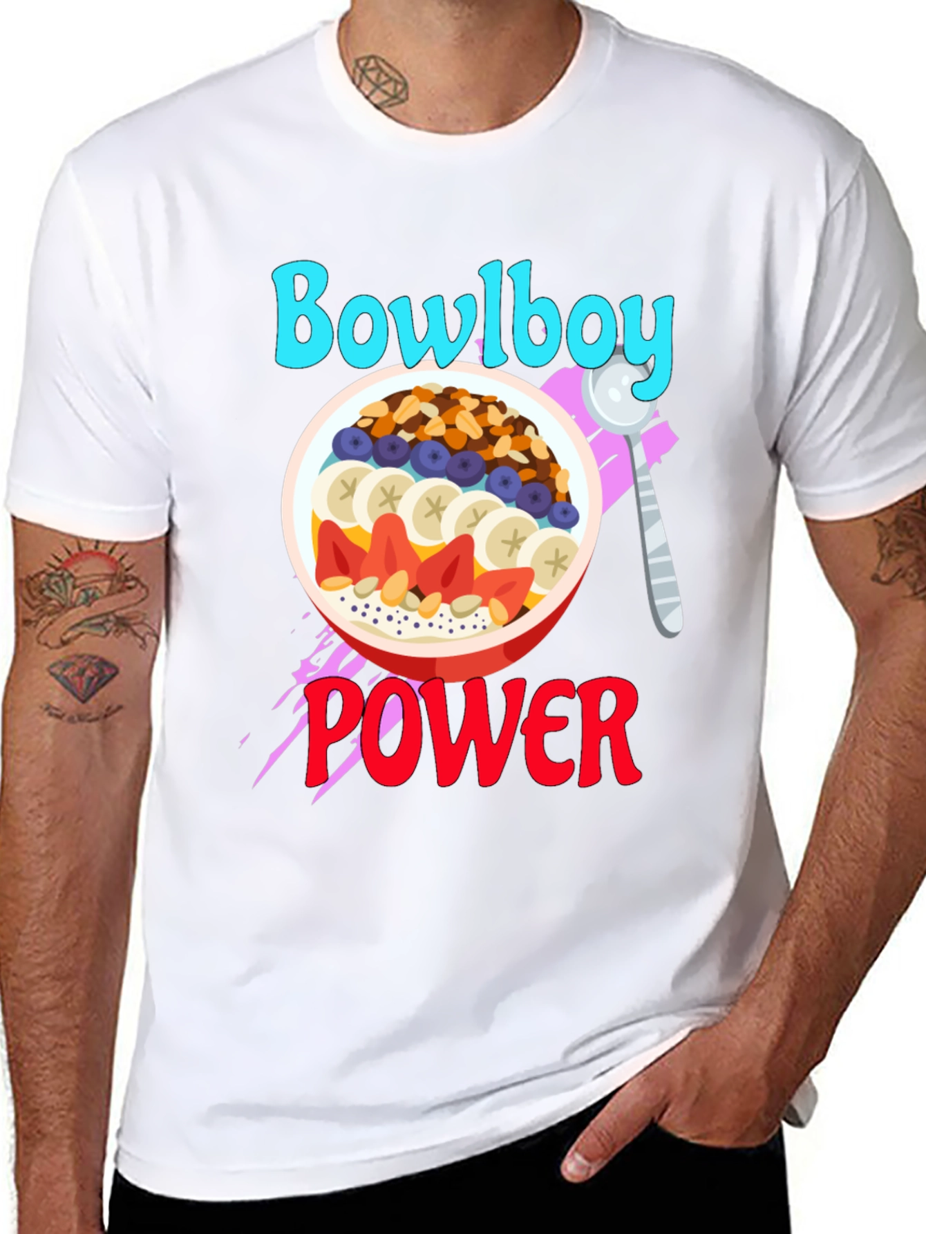 Bowlboy Power Graphic T-Shirt - Unique Design