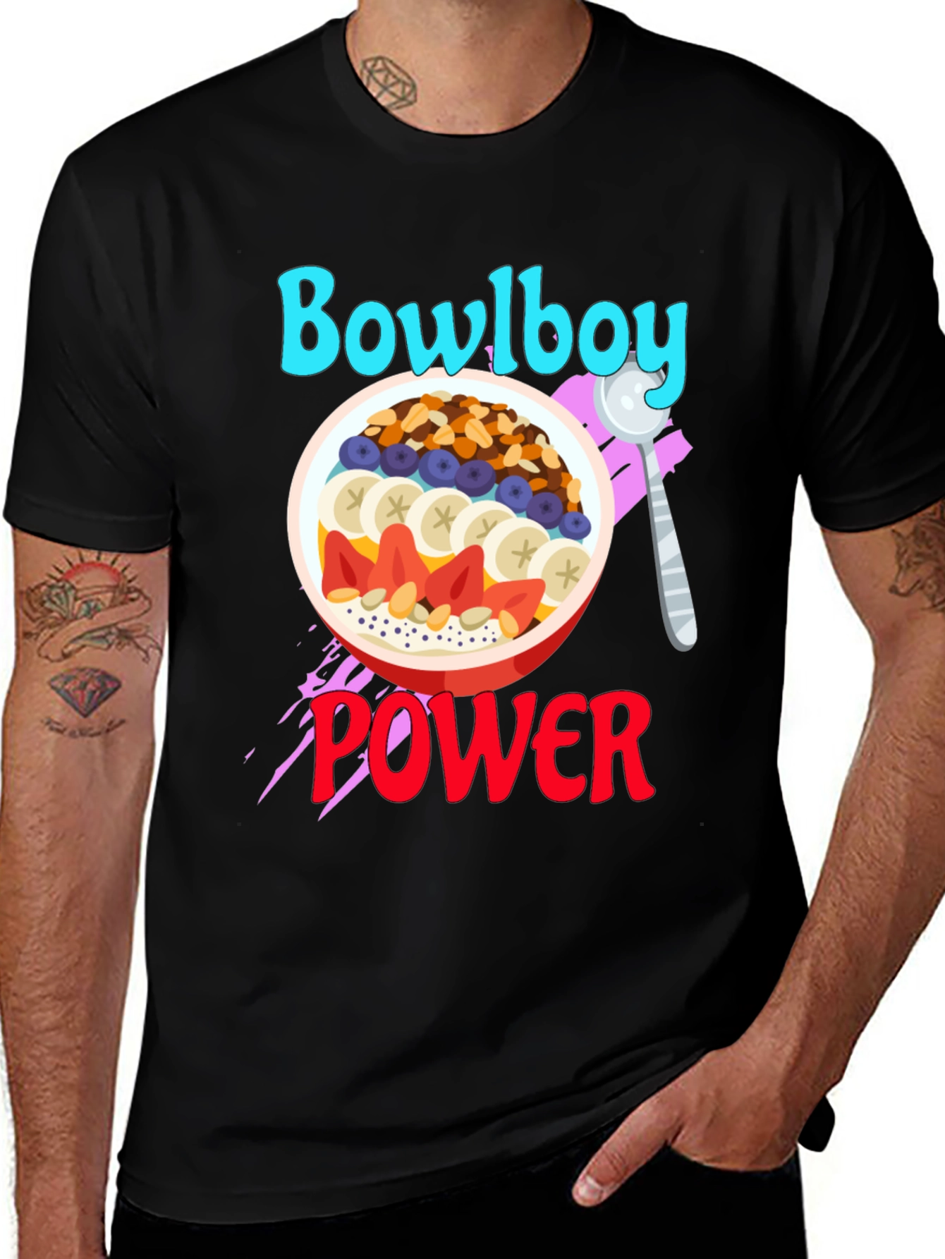 Bowlboy Power Graphic T-Shirt - Unique Design