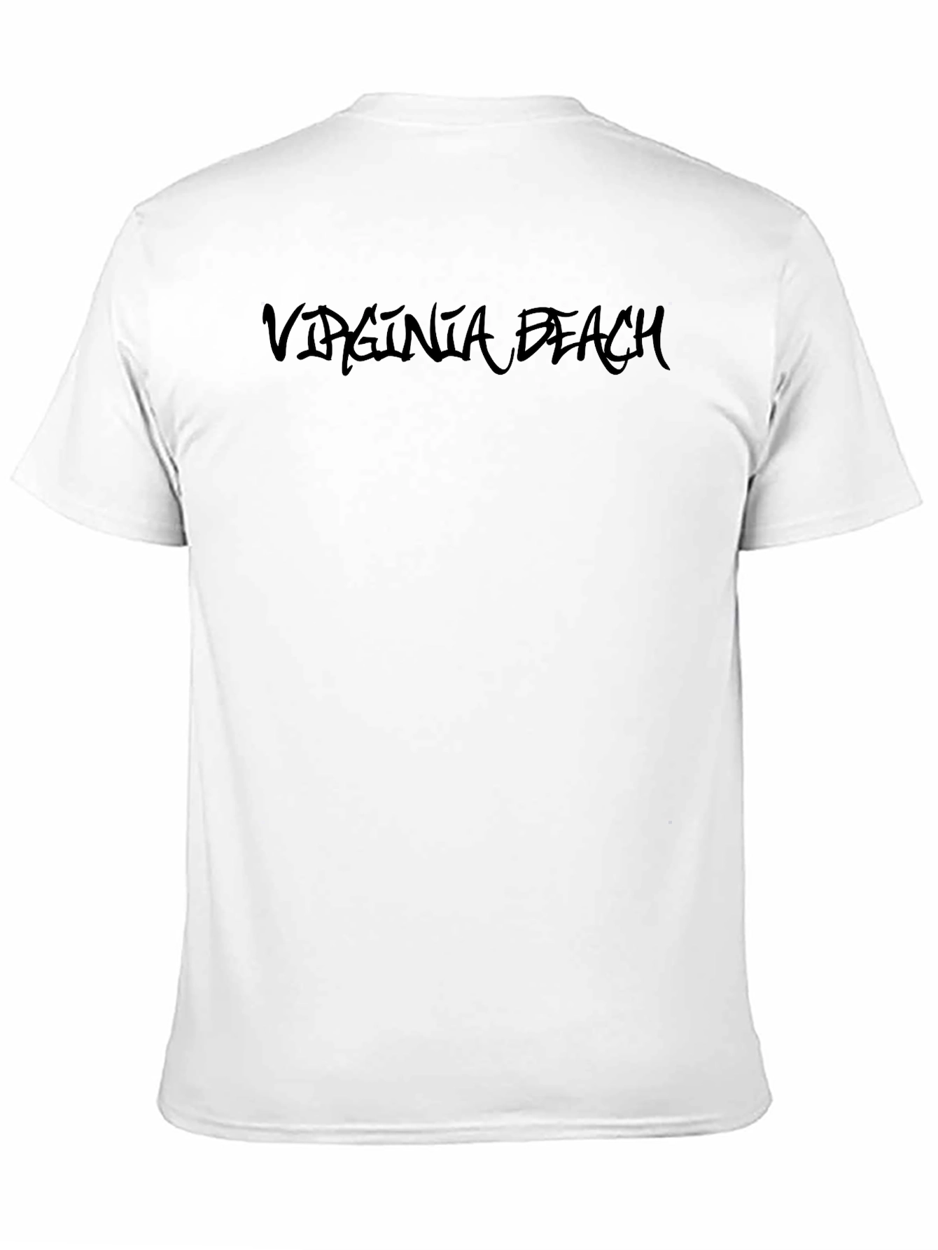 Virginia Beach Black Graphic Tee