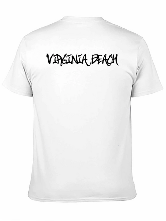 Virginia Beach Black Graphic Tee