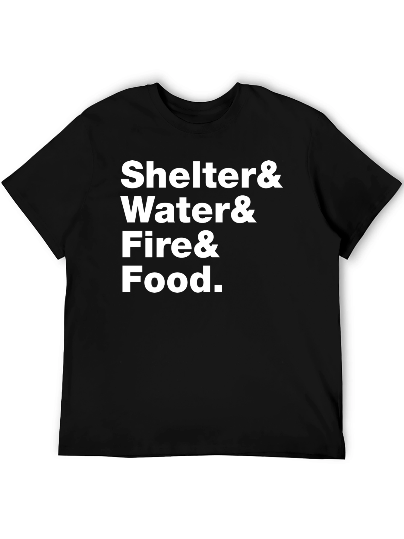 Survival Essentials Graphic T-Shirt