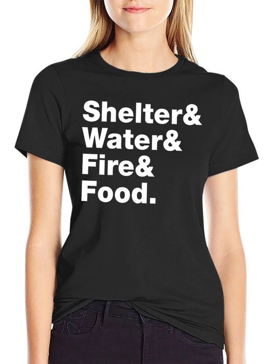 Survival Essentials Graphic T-Shirt
