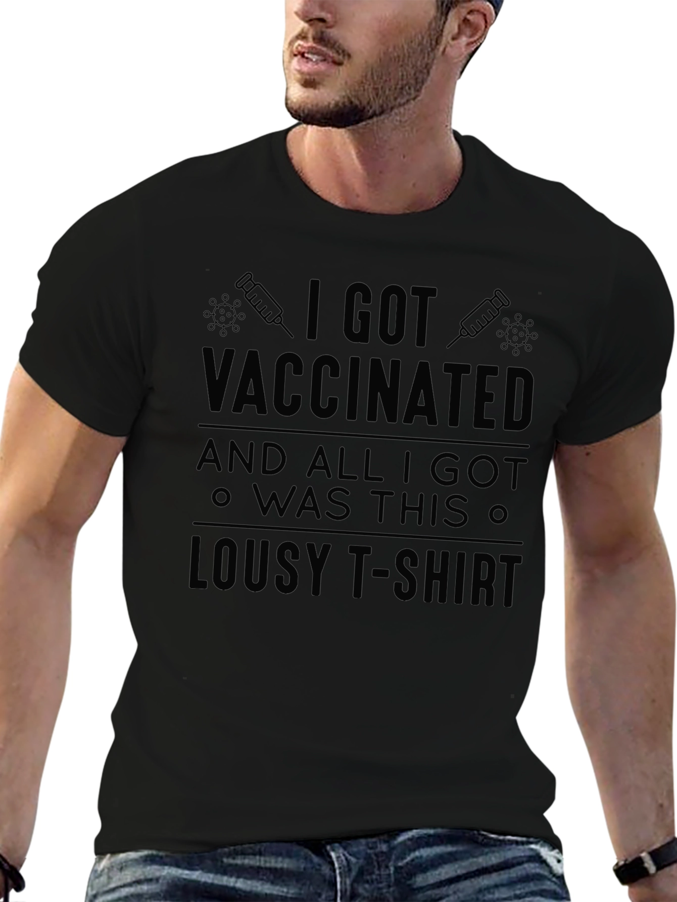 Vaccinated Lousy T-Shirt
