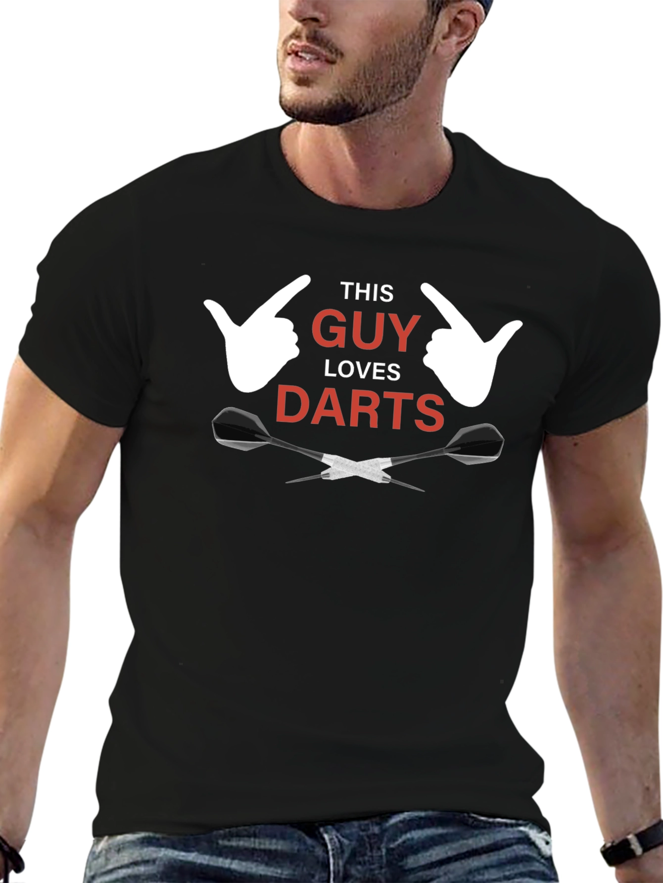 This Guy Loves Darts T-Shirt