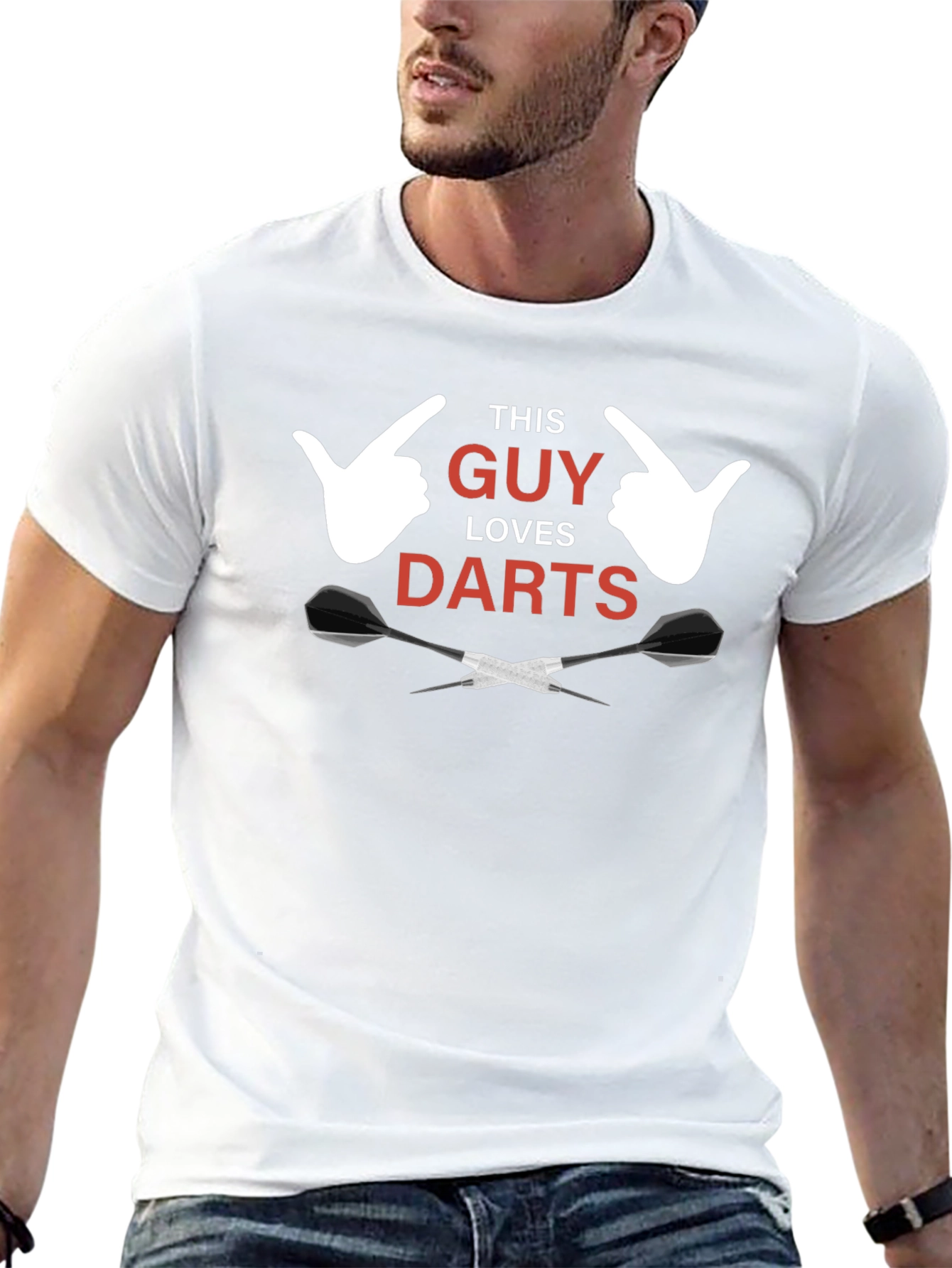 This Guy Loves Darts T-Shirt