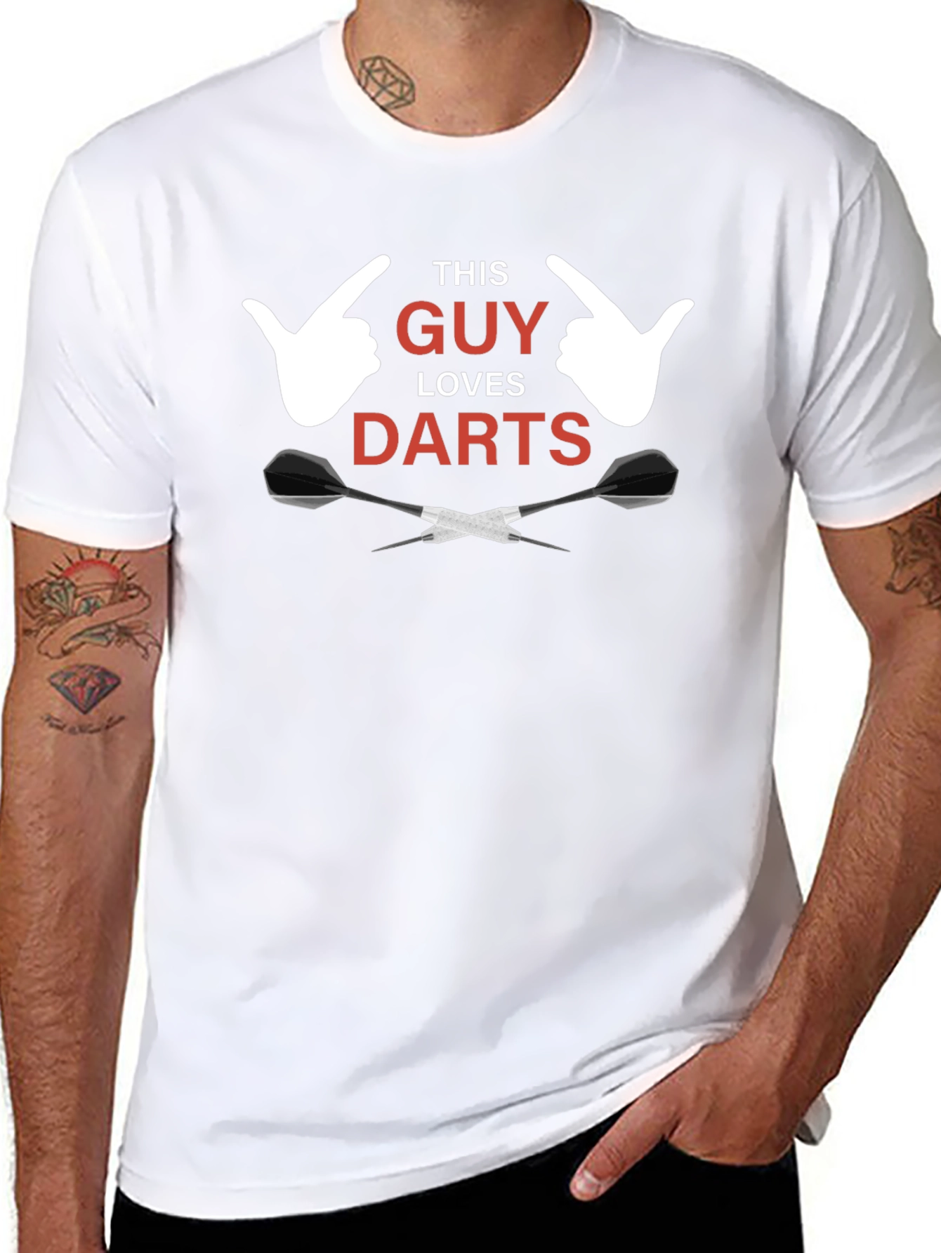 This Guy Loves Darts T-Shirt