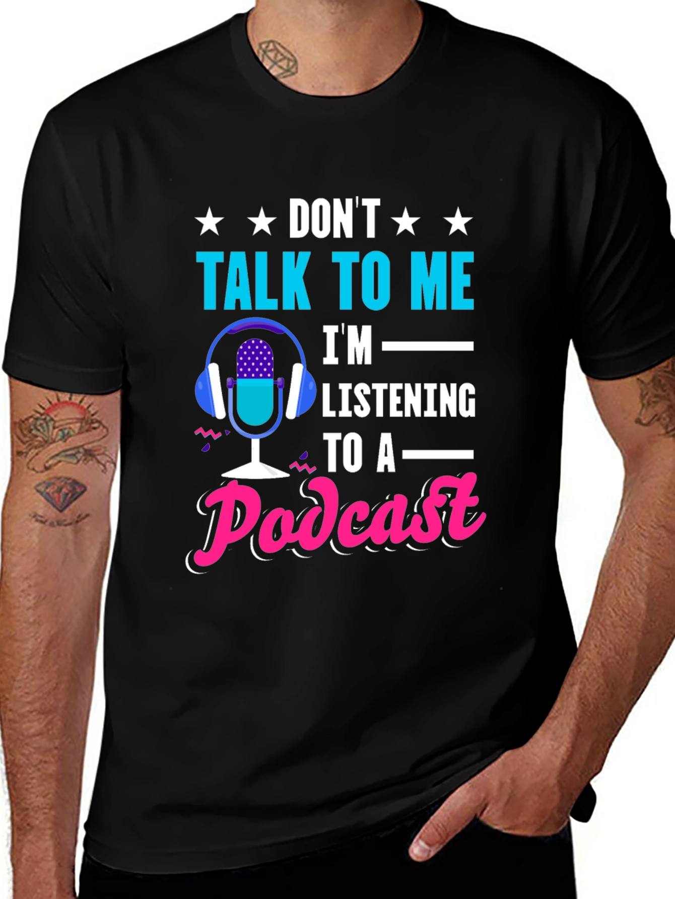 Dont Talk To Me Podcast T-Shirt