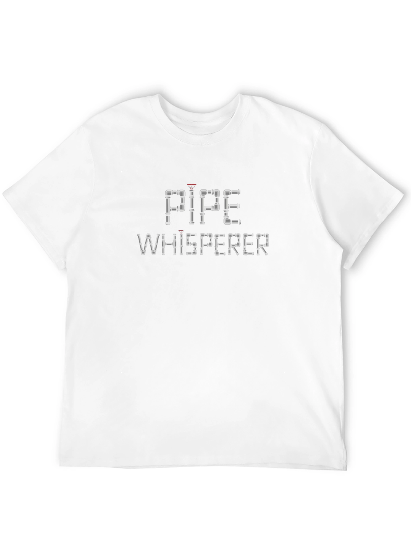 Pipe Whisperer Graphic T-Shirt - Plumbing Humor Tee