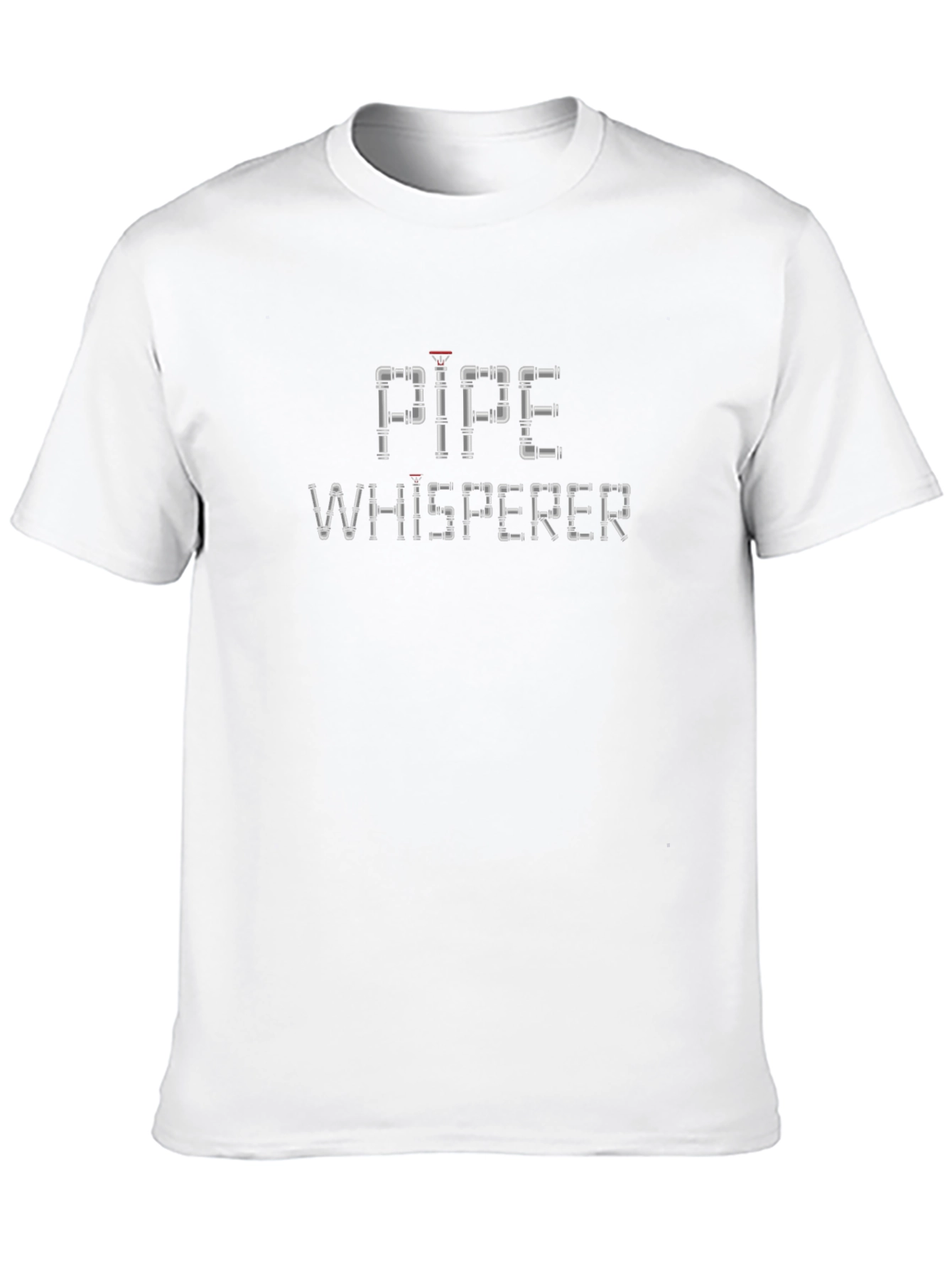 Pipe Whisperer Graphic T-Shirt - Plumbing Humor Tee