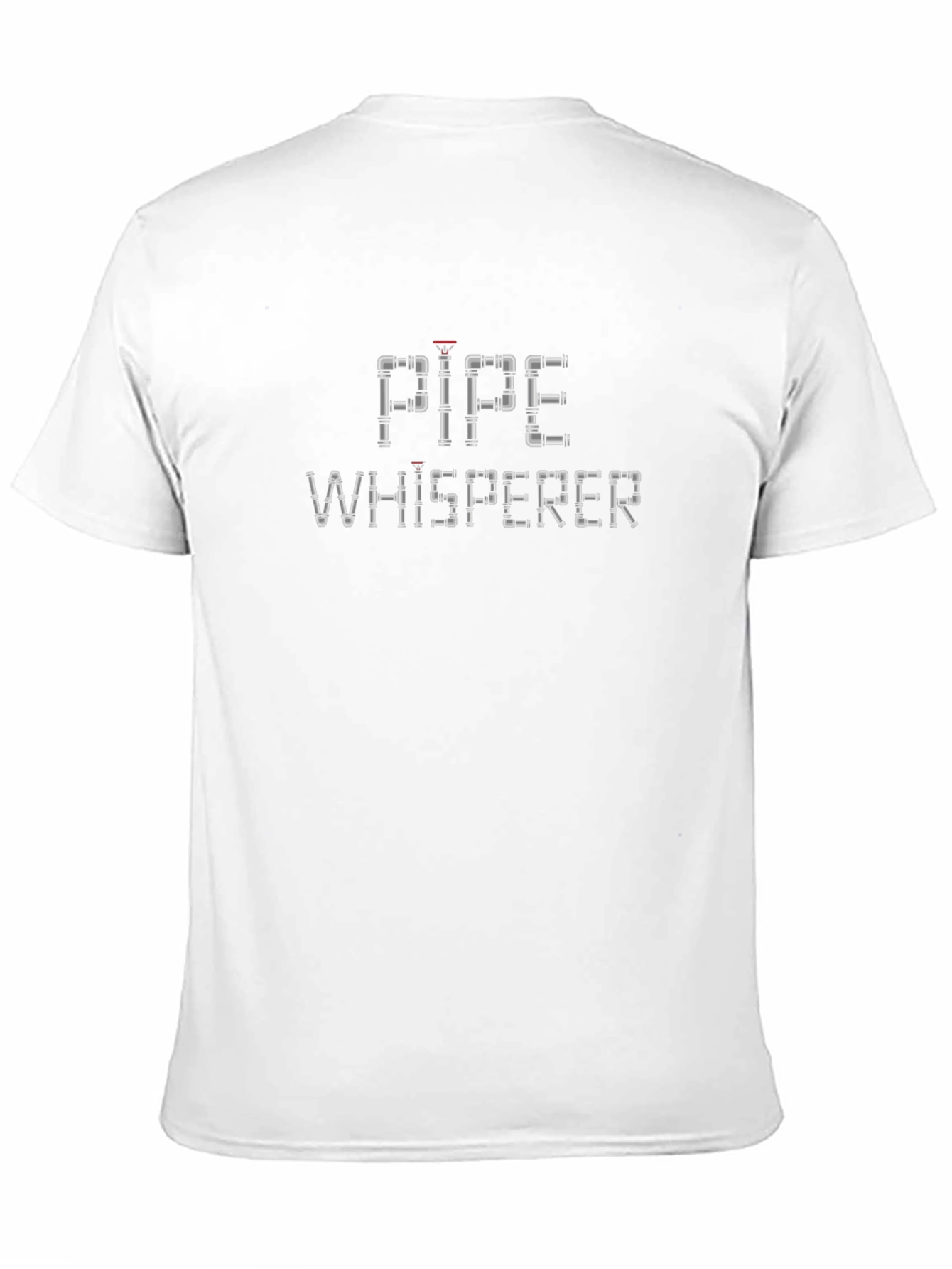 Pipe Whisperer Graphic T-Shirt - Plumbing Humor Tee